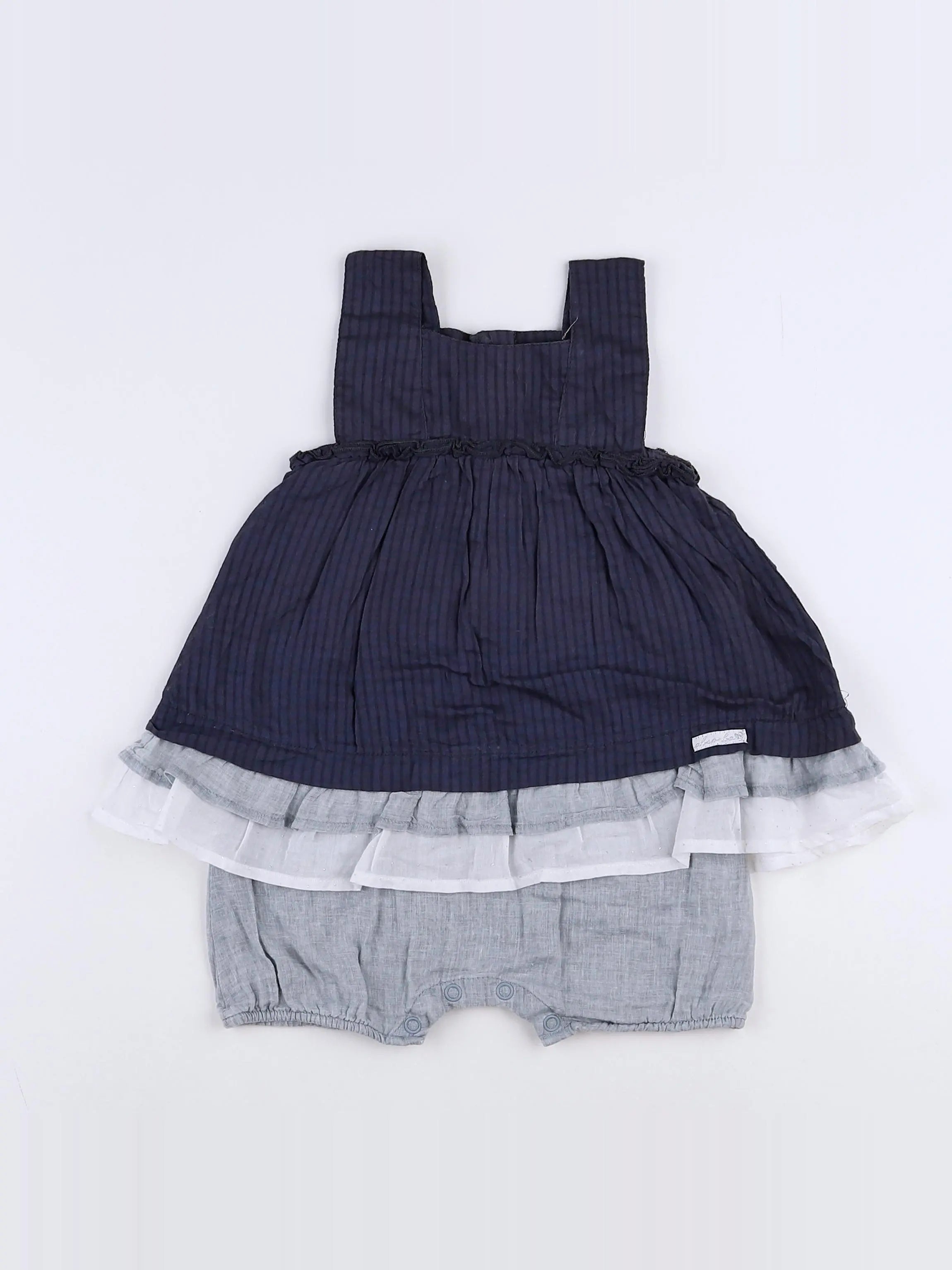 Absorba - combinaison bleu - 9 mois