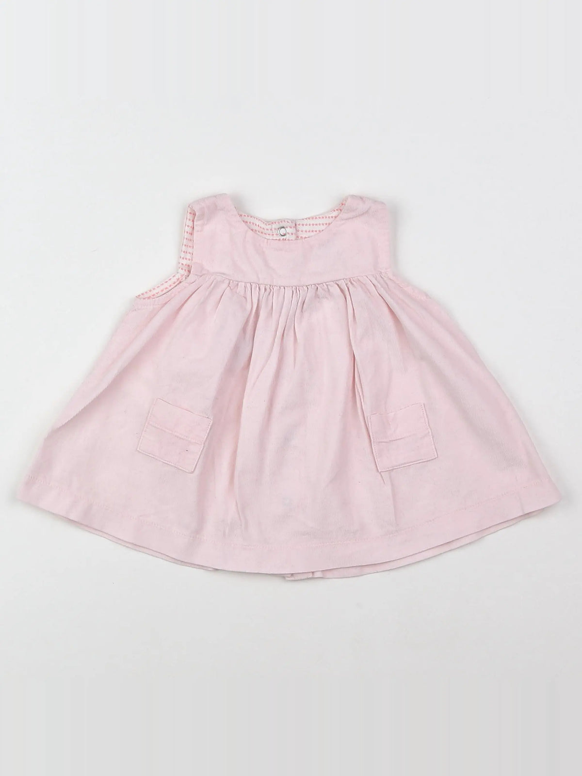 Petit Bateau - robe rose - 1 mois