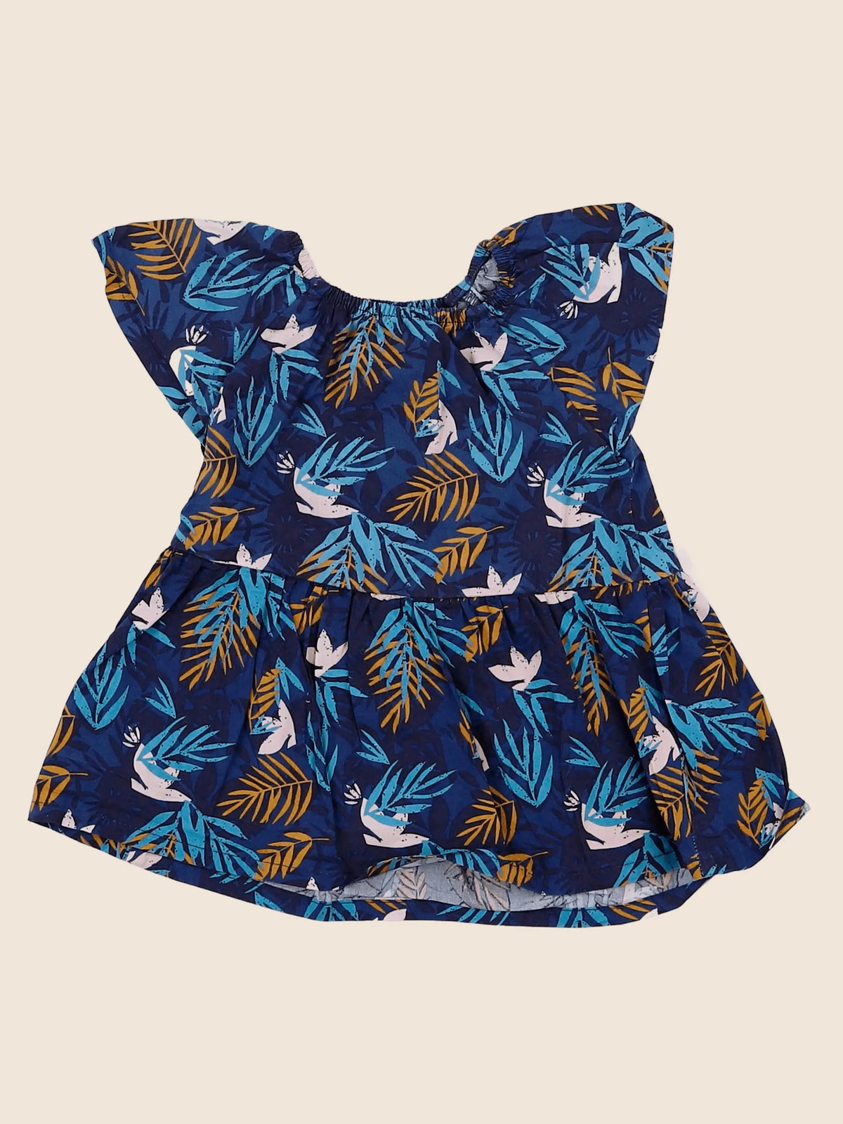 Vertbaudet - robe bleu - 3 mois