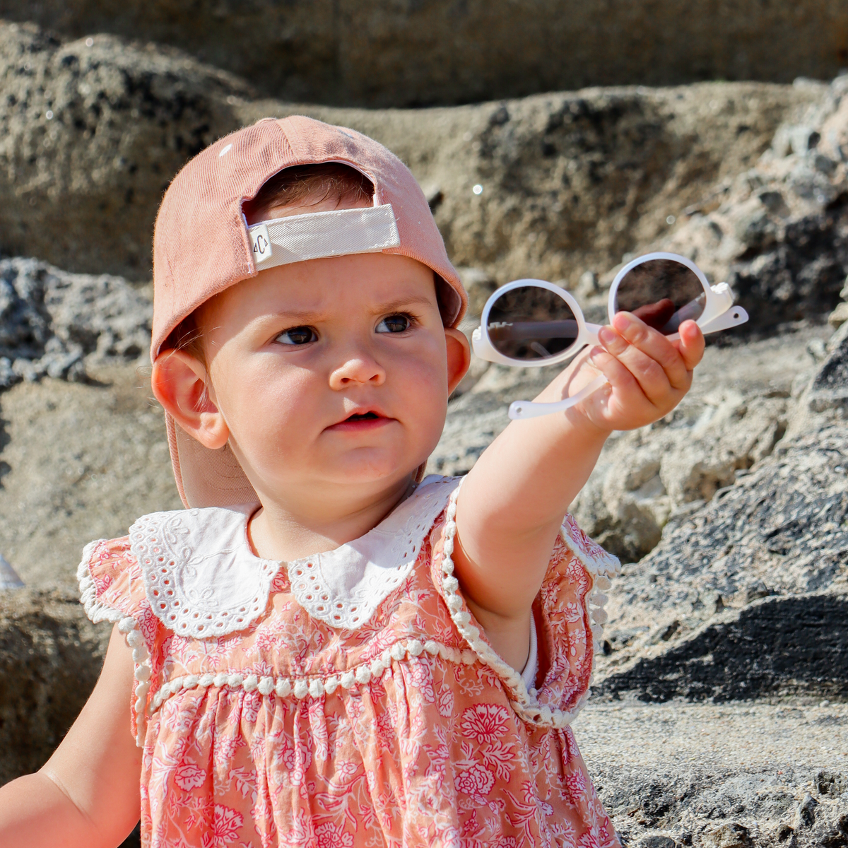 Lunettes de soleil bébé FLEX Hop'Pop protection UV 100%