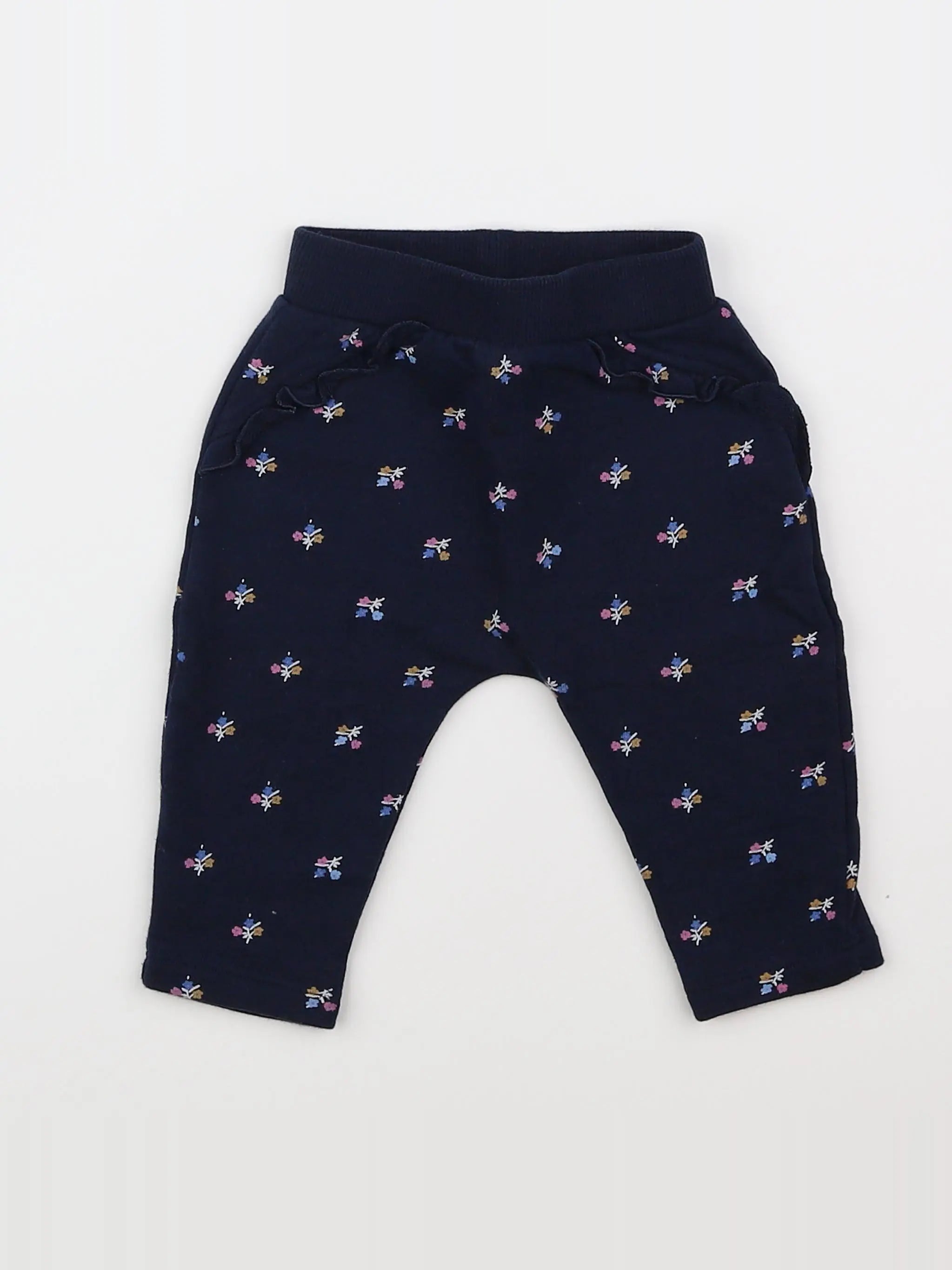 Boutchou - jogging bleu - 3 mois