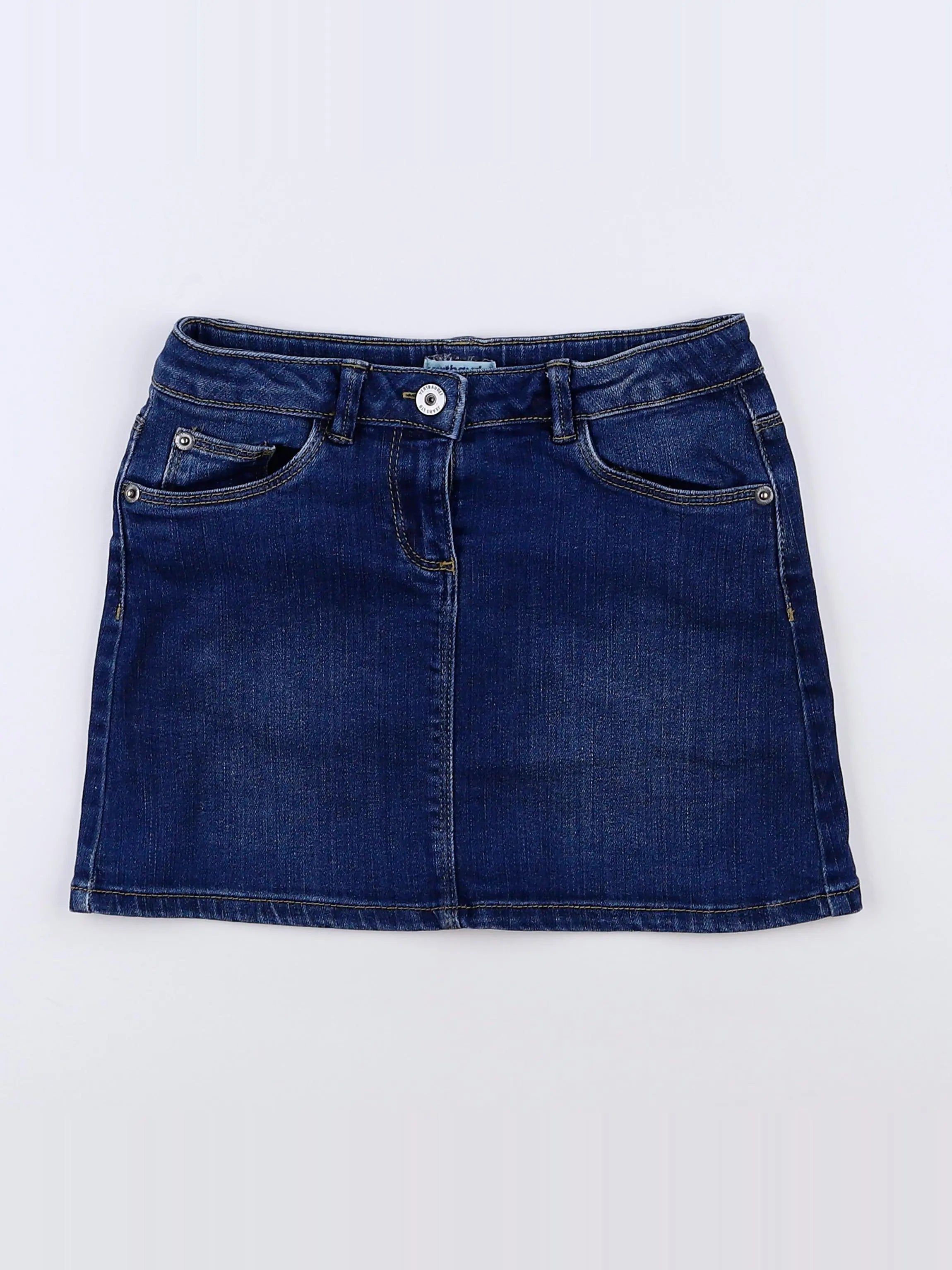 Vertbaudet - jupe bleu - 6 ans