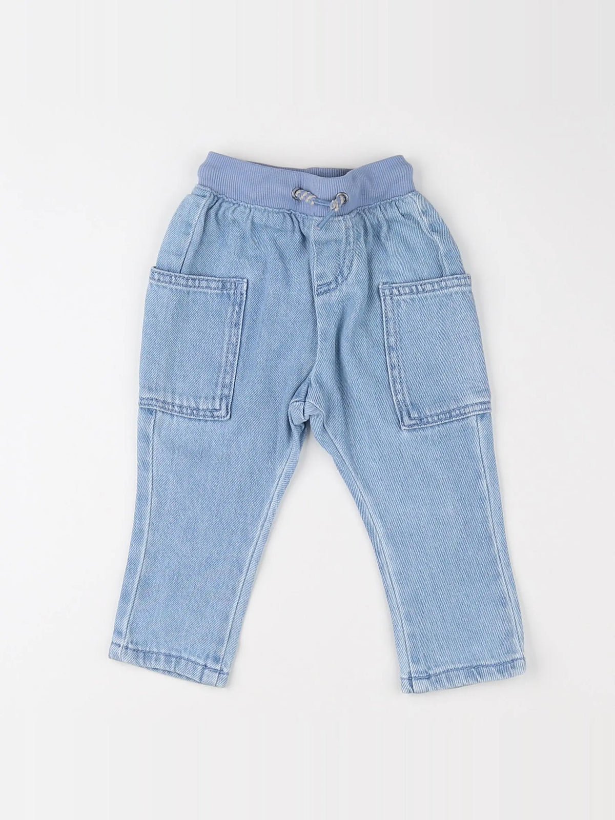 Vertbaudet - pantalon bleu - 3 mois