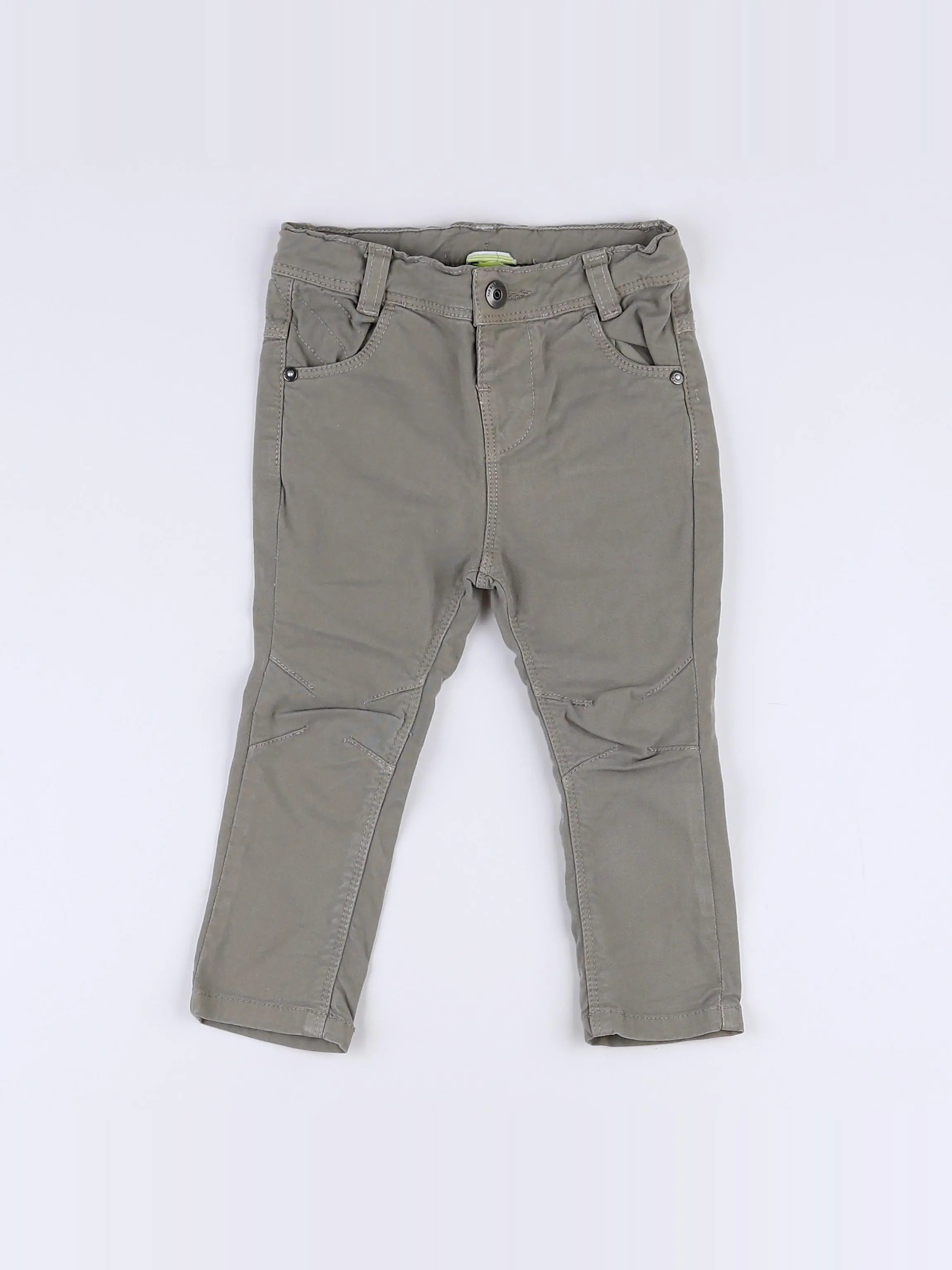 Tape à l'oeil - pantalon vert - 12 mois