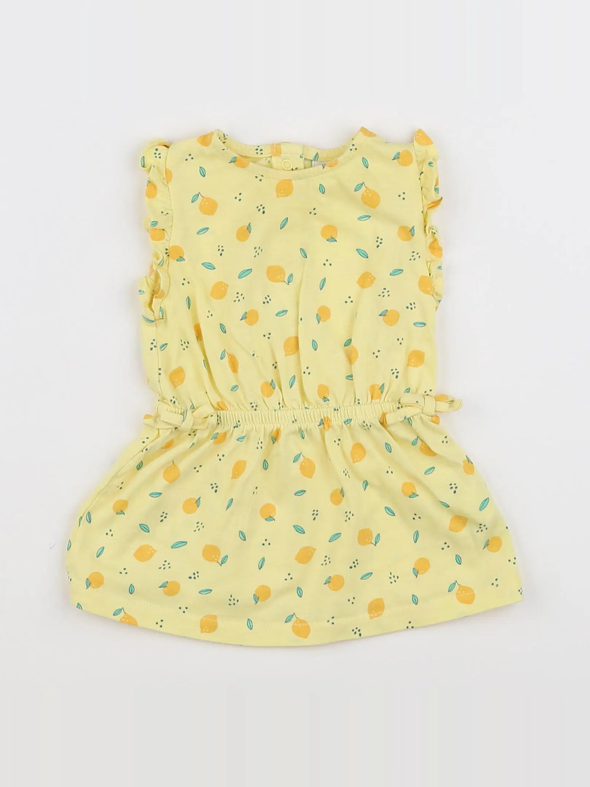 Tape à l'oeil - robe jaune - 6 mois