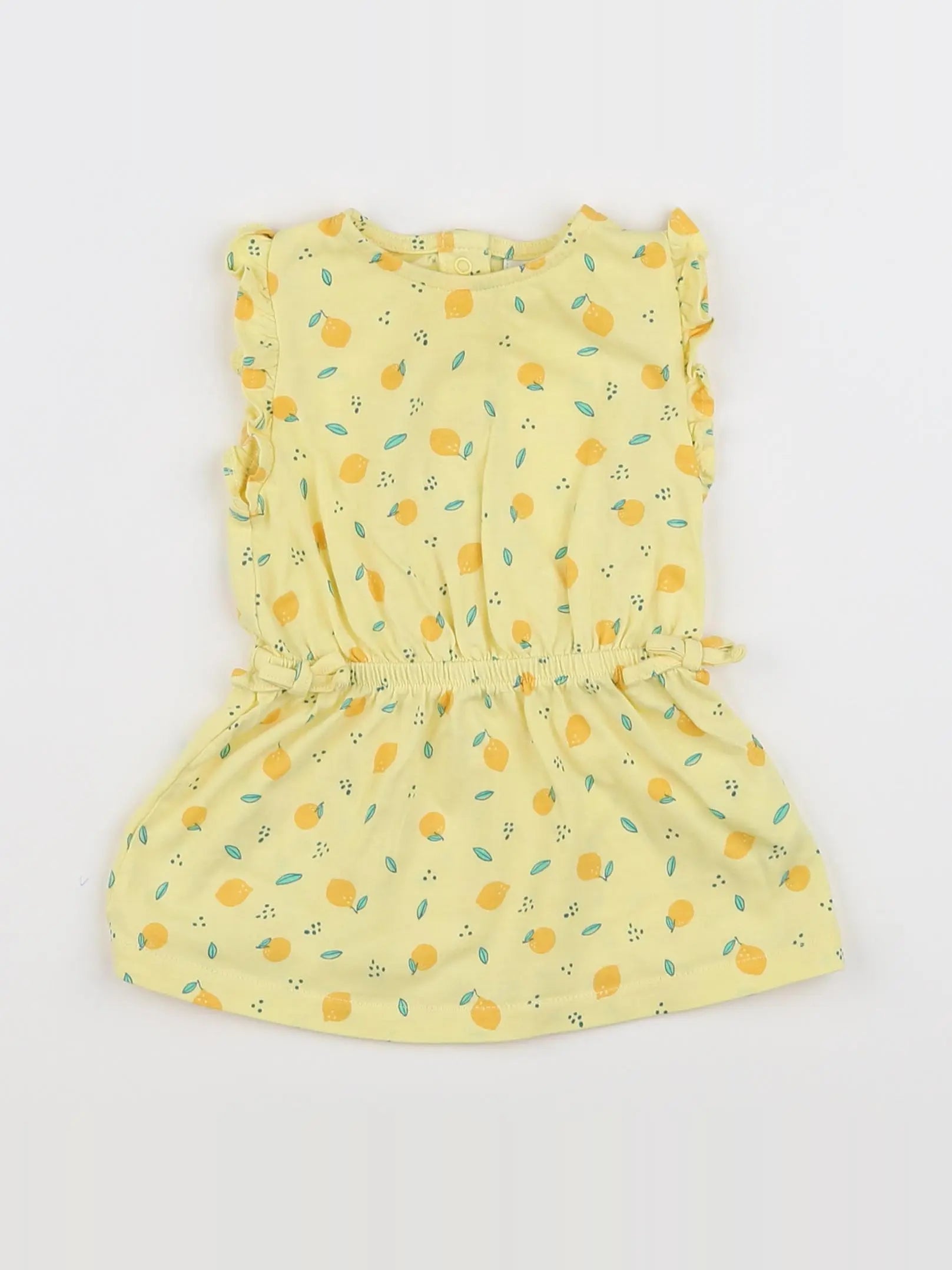 Tape à l'oeil - robe jaune - 6 mois