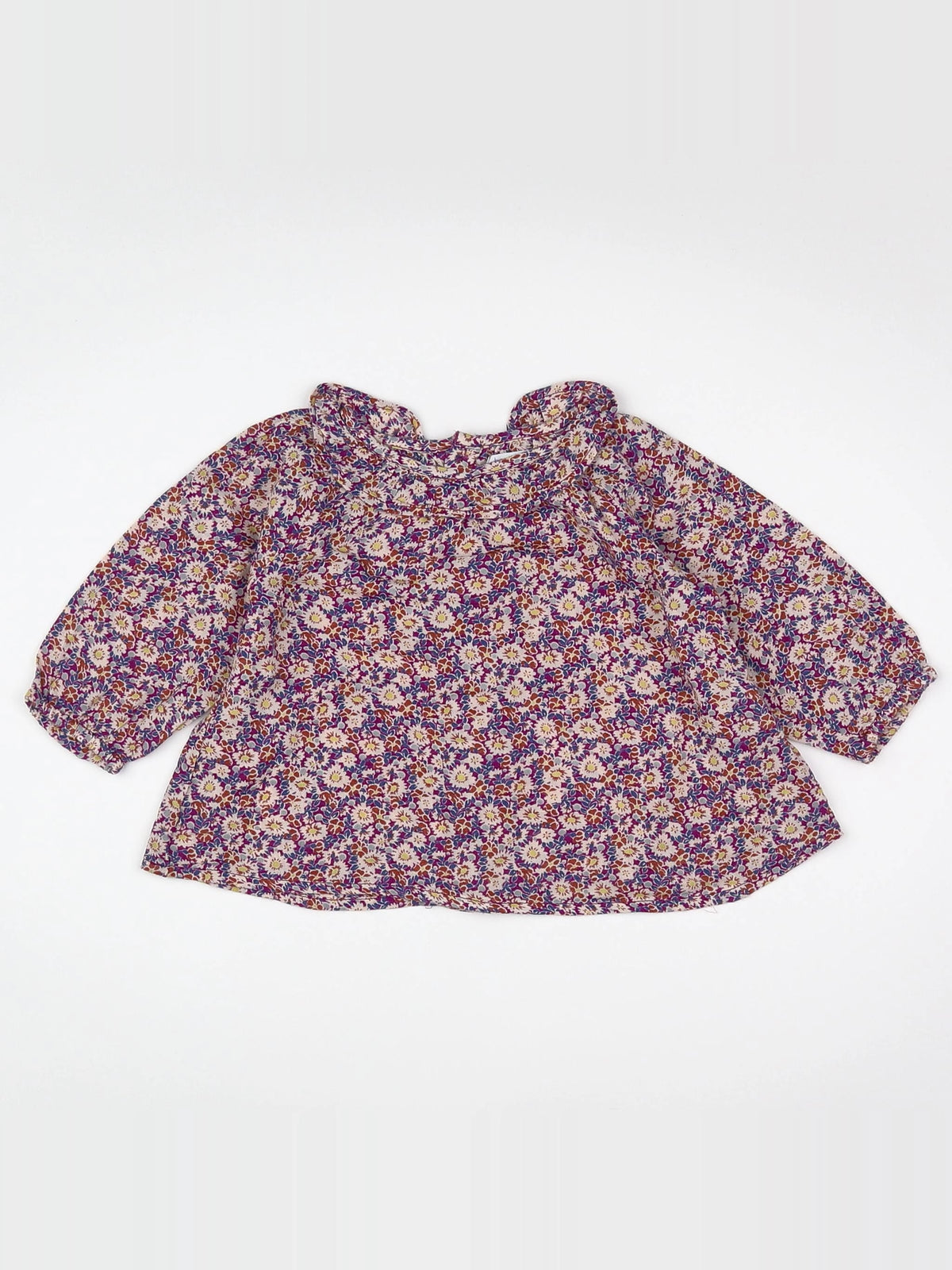 Boutchou - blouse violet - 3 mois