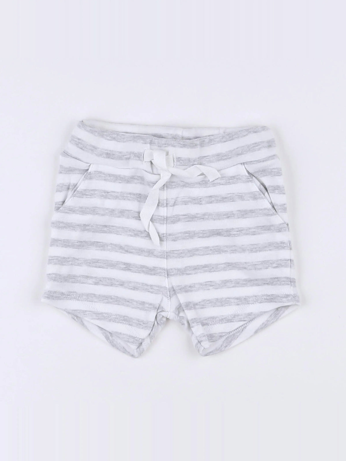 Petit Bateau - short gris - 3 mois