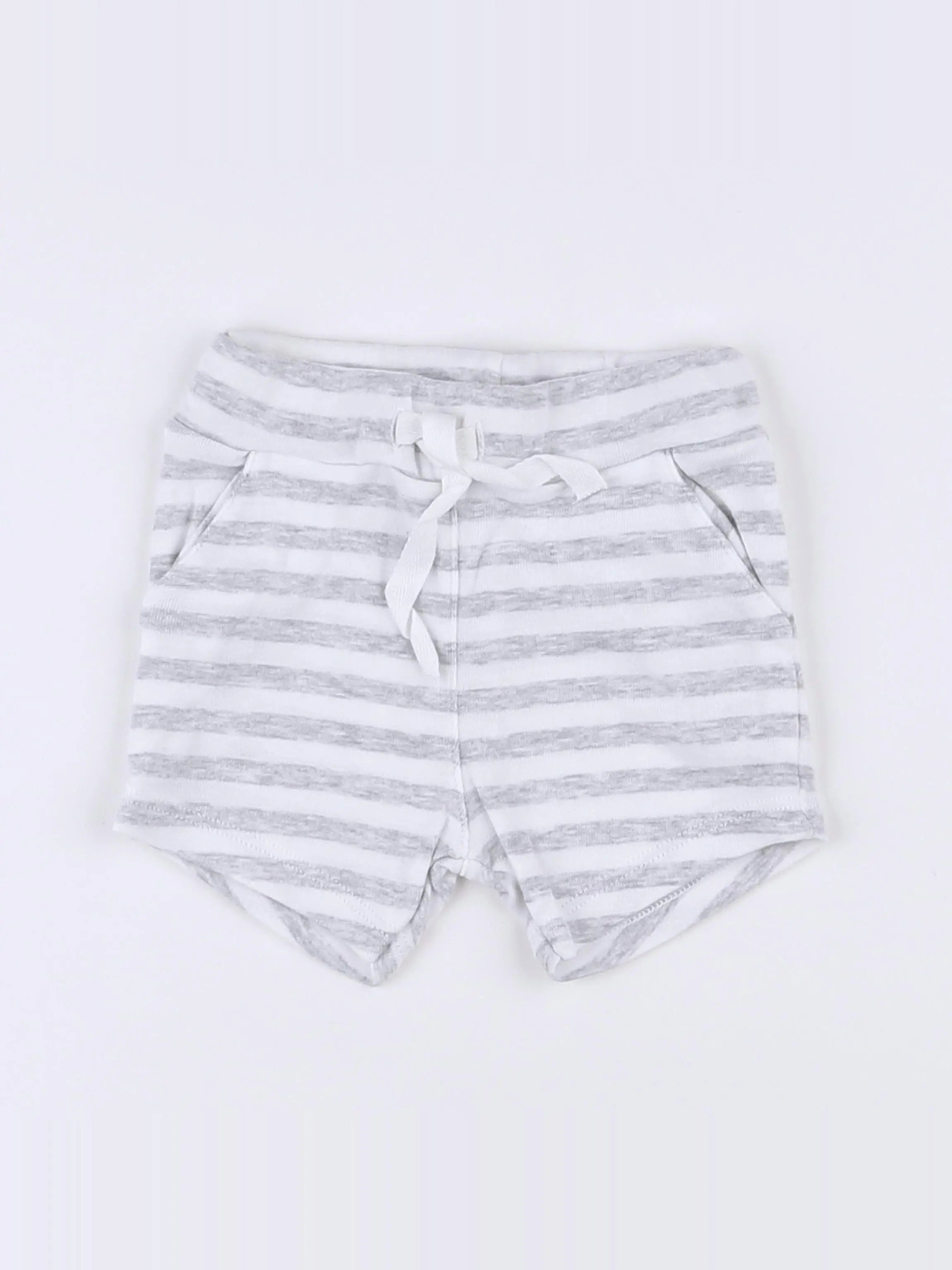Petit Bateau - short gris - 3 mois