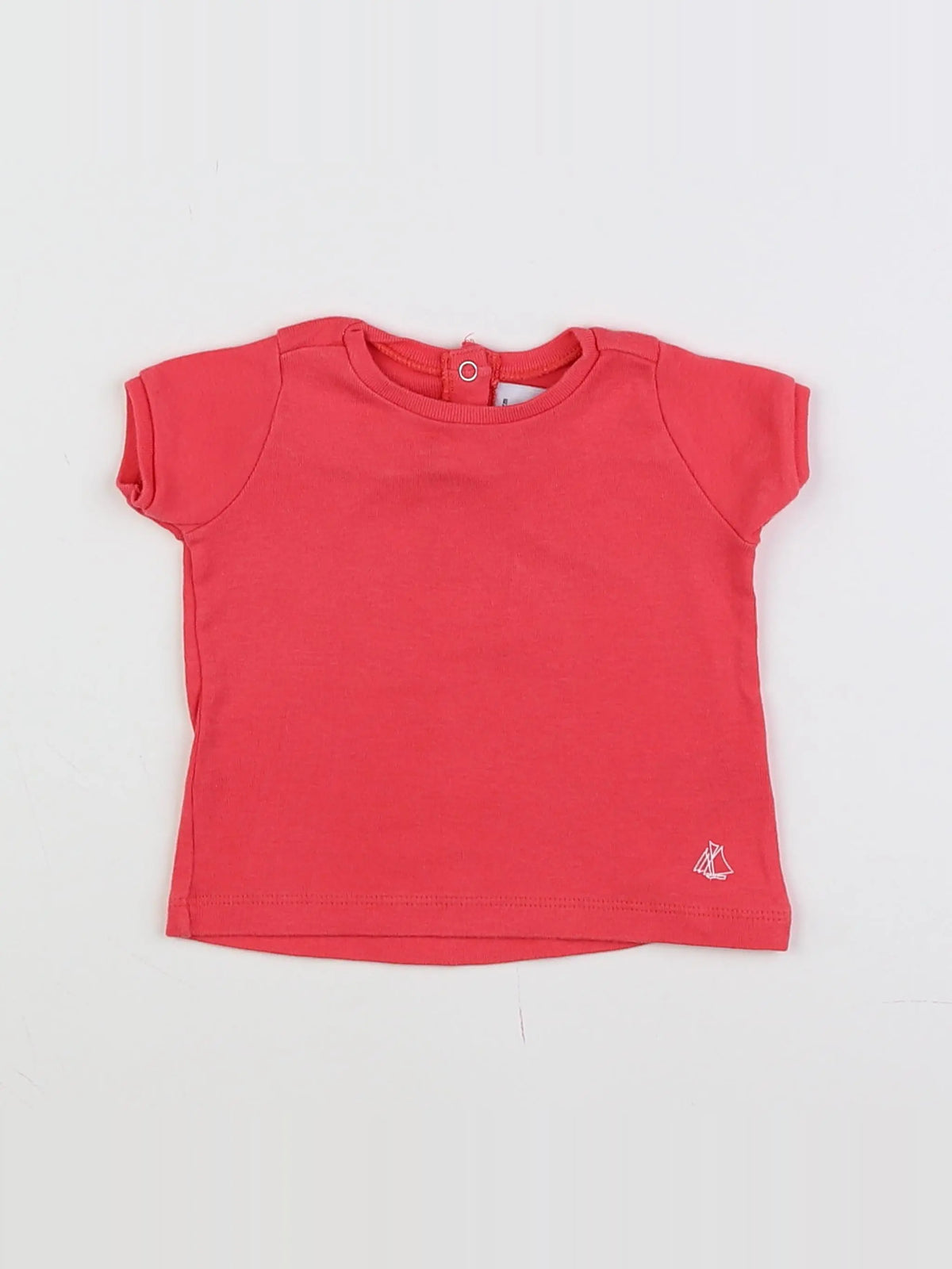 Petit Bateau - tee-shirt rose - 3 mois
