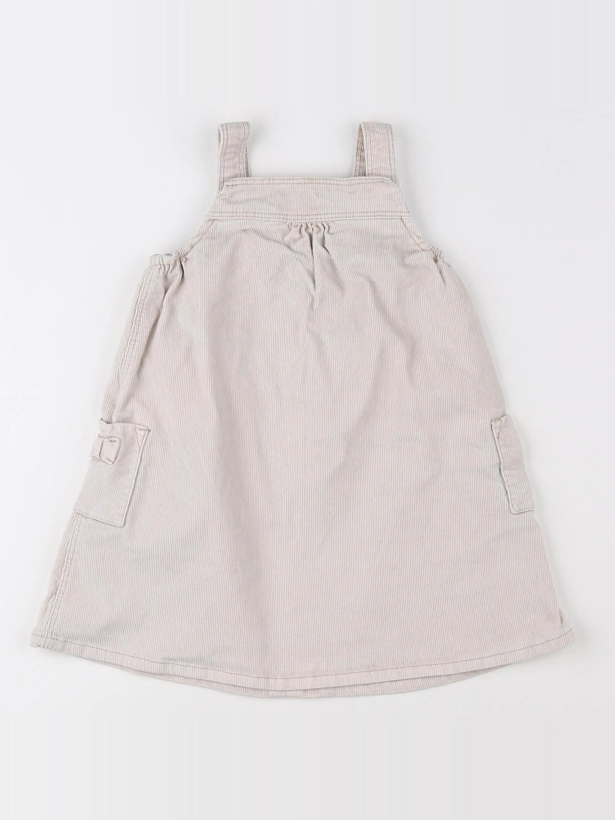 Petit Bateau - robe beige - 12 mois