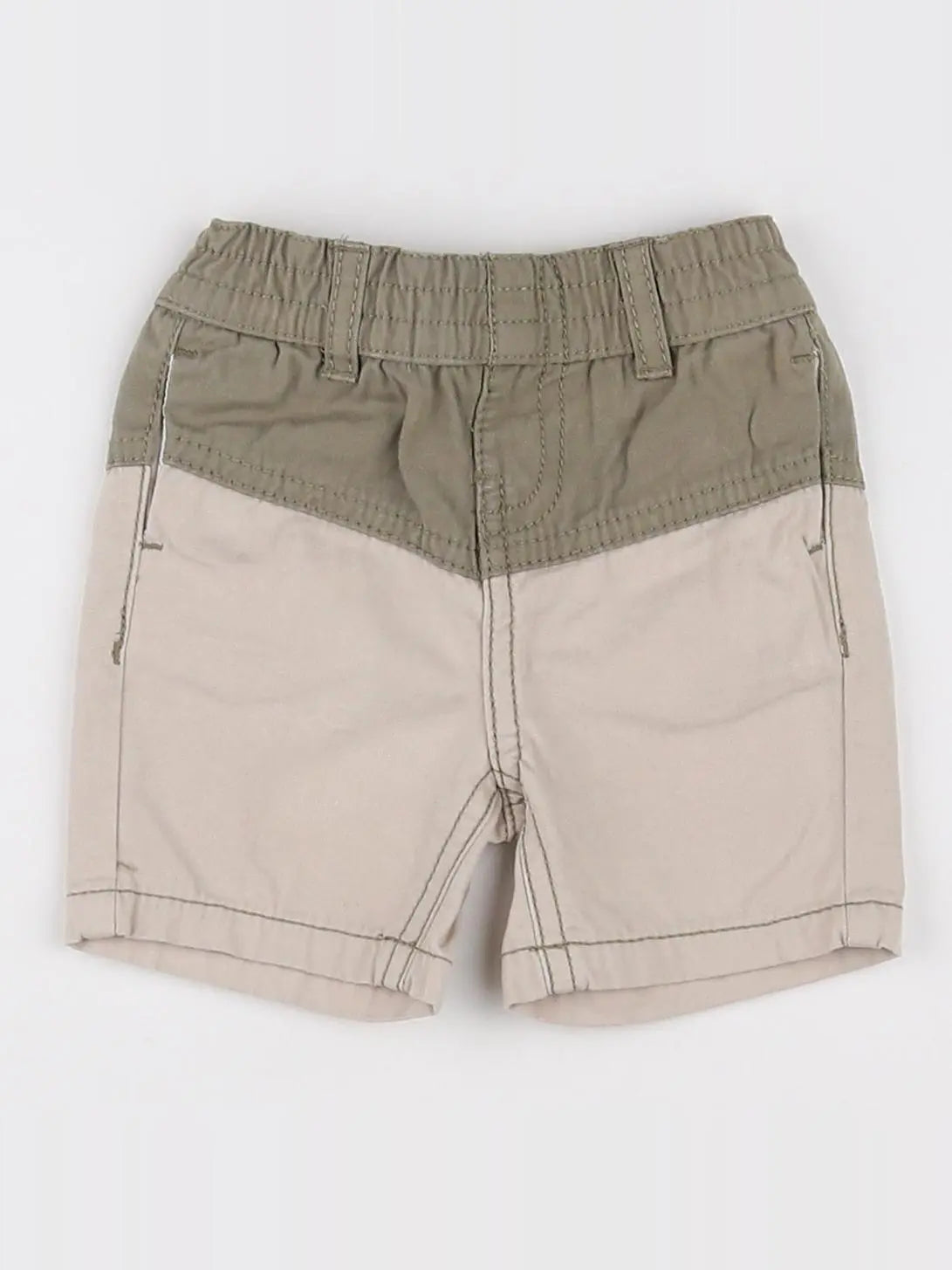 Tape à l'oeil - short beige, vert - 3 mois