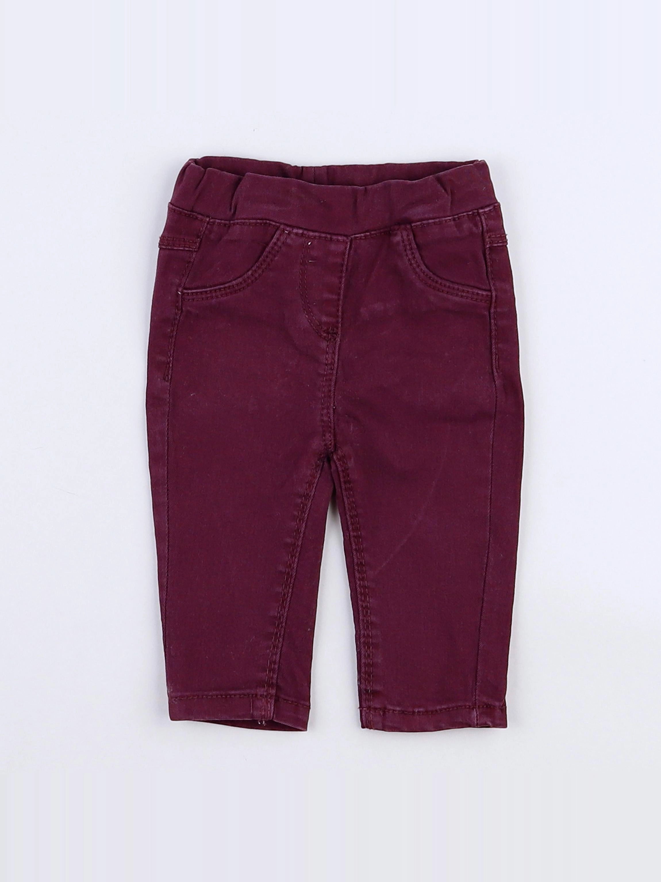 Tape à l'oeil - jegging rouge - 3 mois