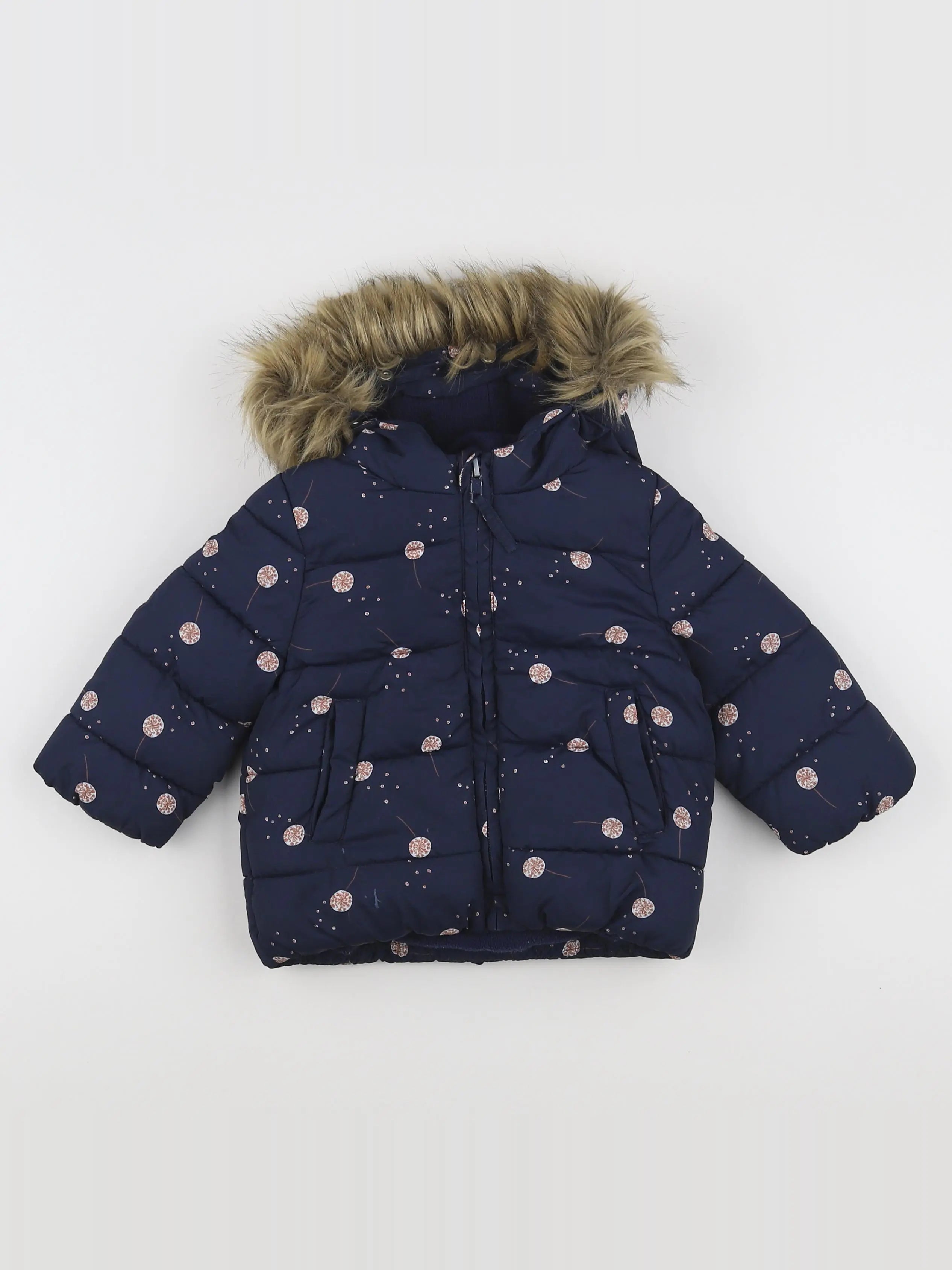 La Redoute - doudoune bleu - 12 mois