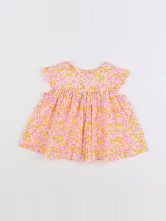 Jacadi - blouse liberty multicolore - 6 mois