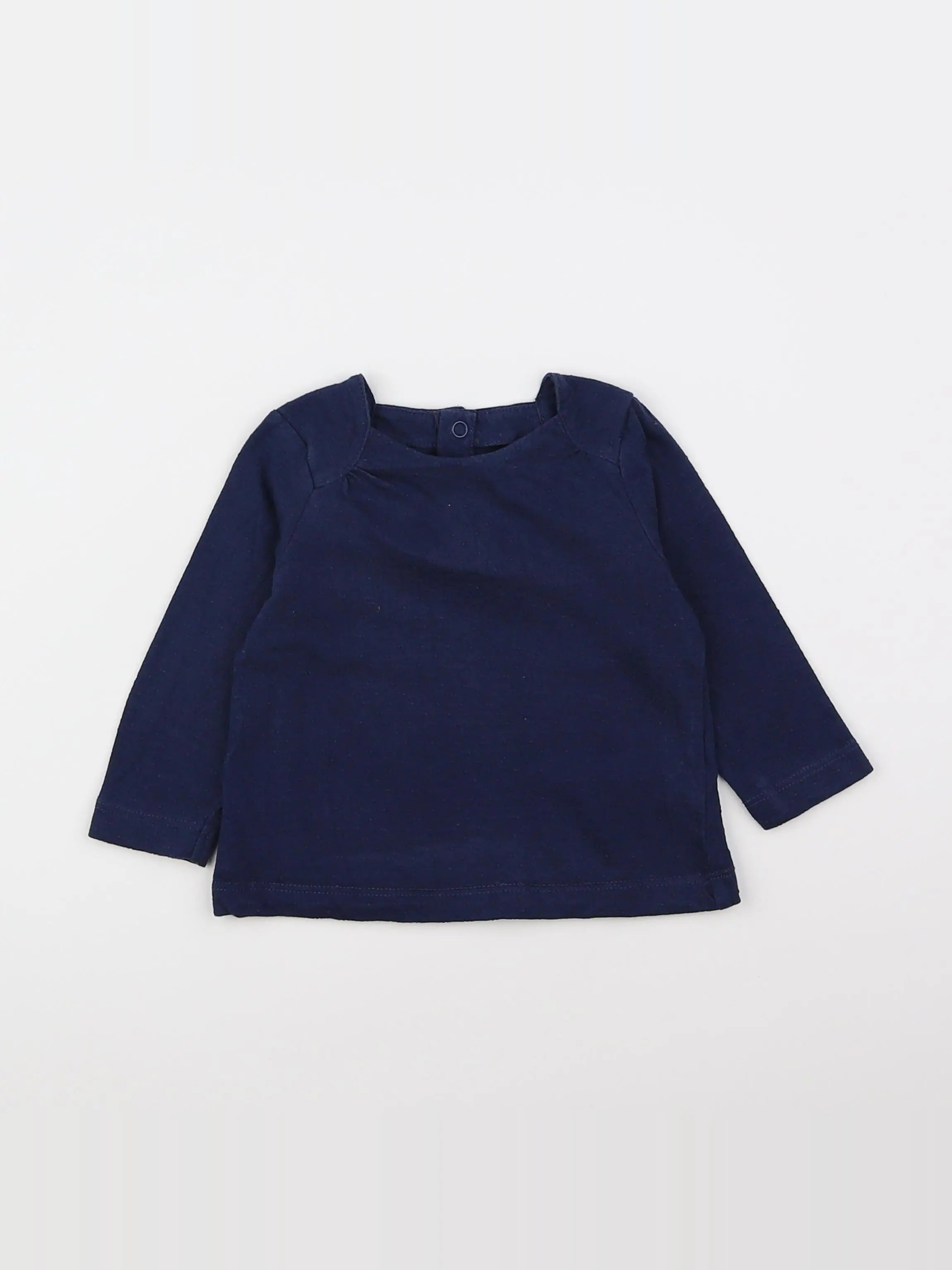 Natalys - tee-shirt bleu - 6 mois