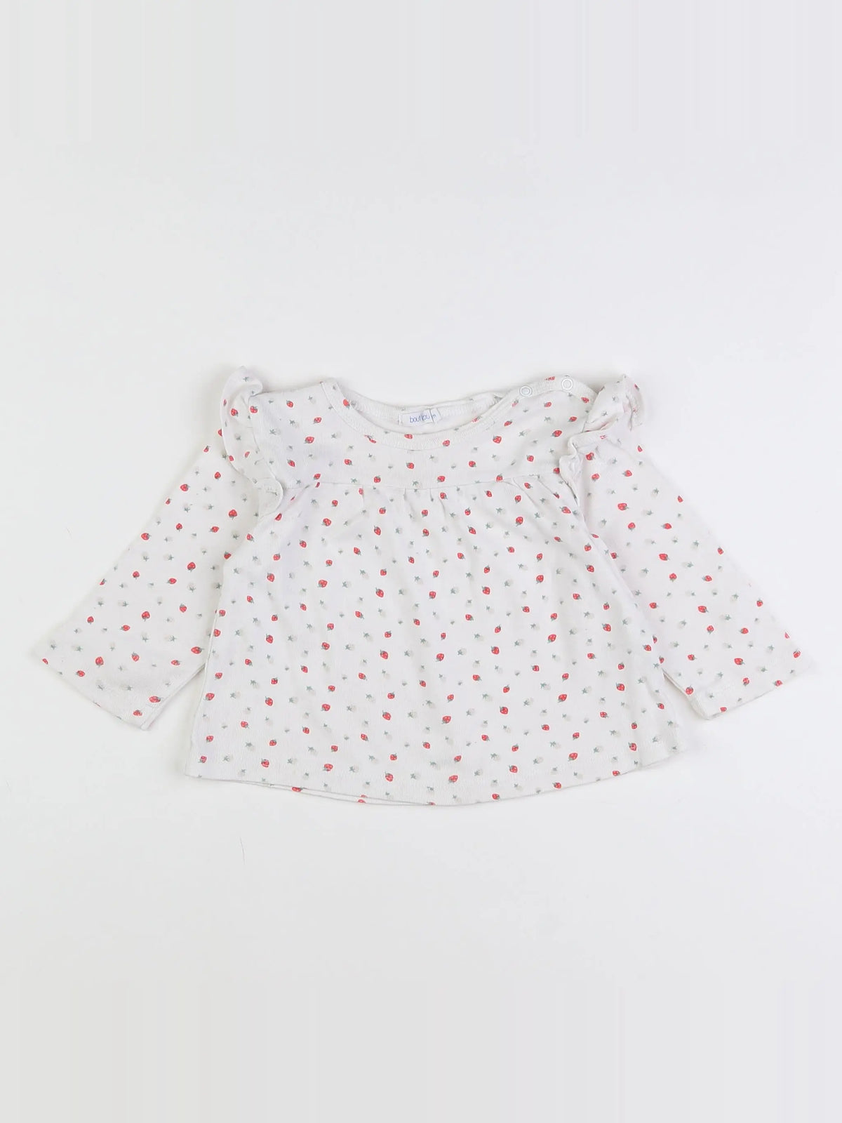 Boutchou - tee-shirt blanc - 12 mois