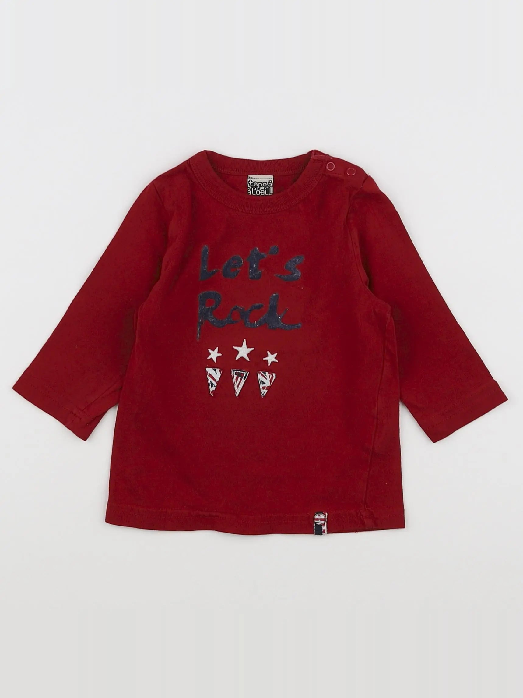 Tape à l'oeil - tee-shirt rouge - 9 mois