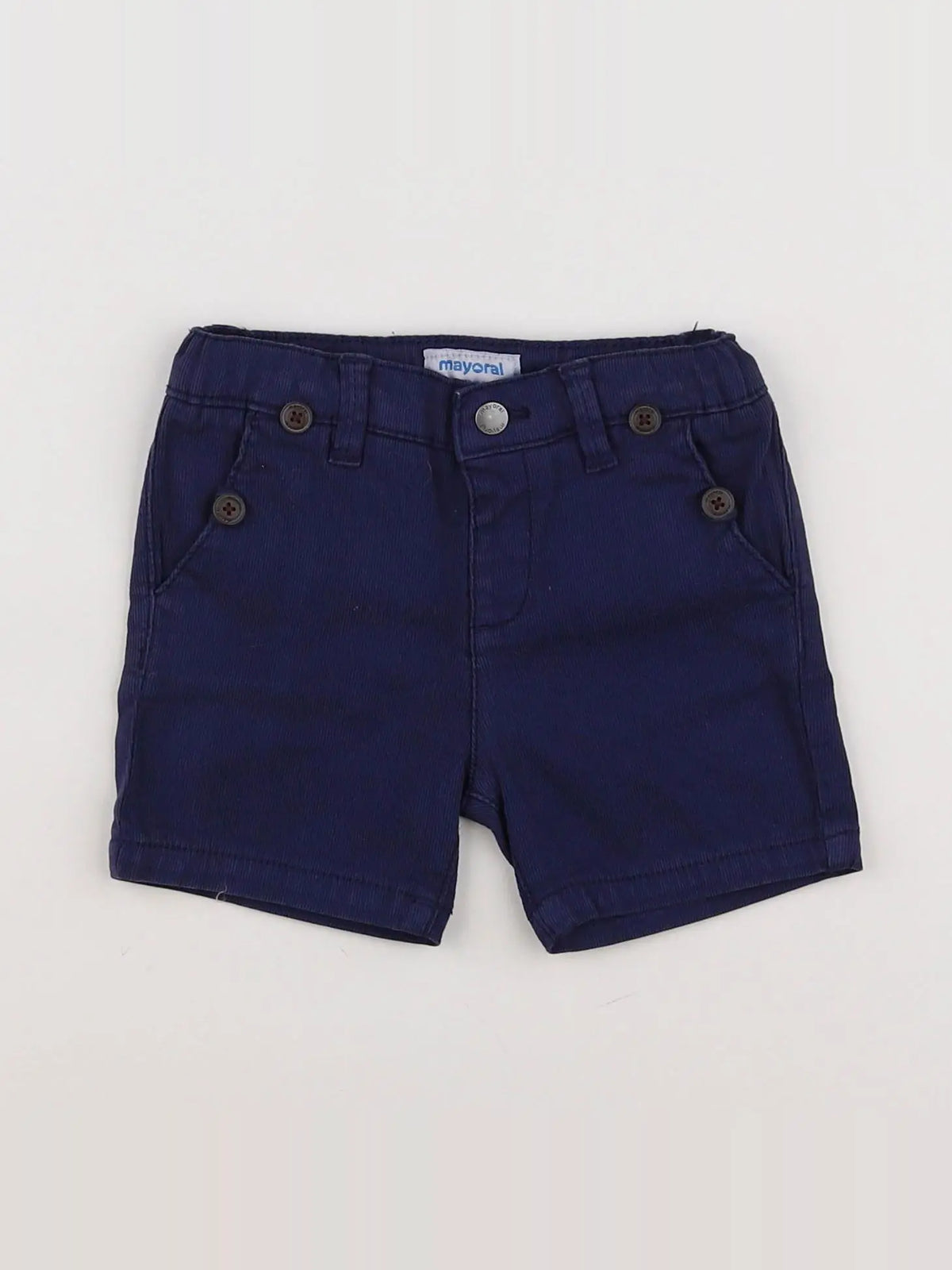 Mayoral - short bleu - 9 mois