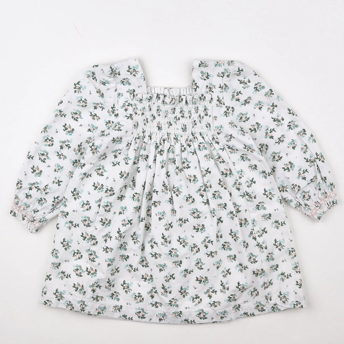 Vertbaudet - robe blanc - 18 mois