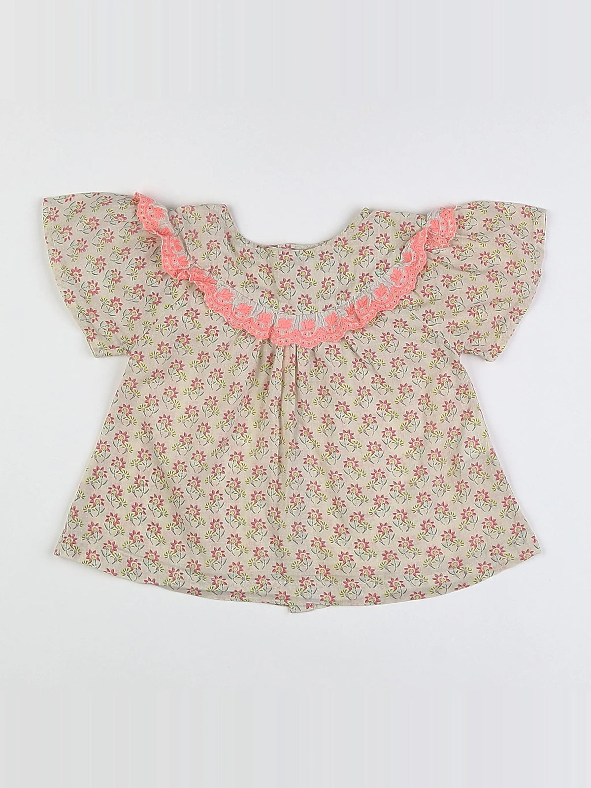 Bonheur du jour - blouse multicolore - 18 mois