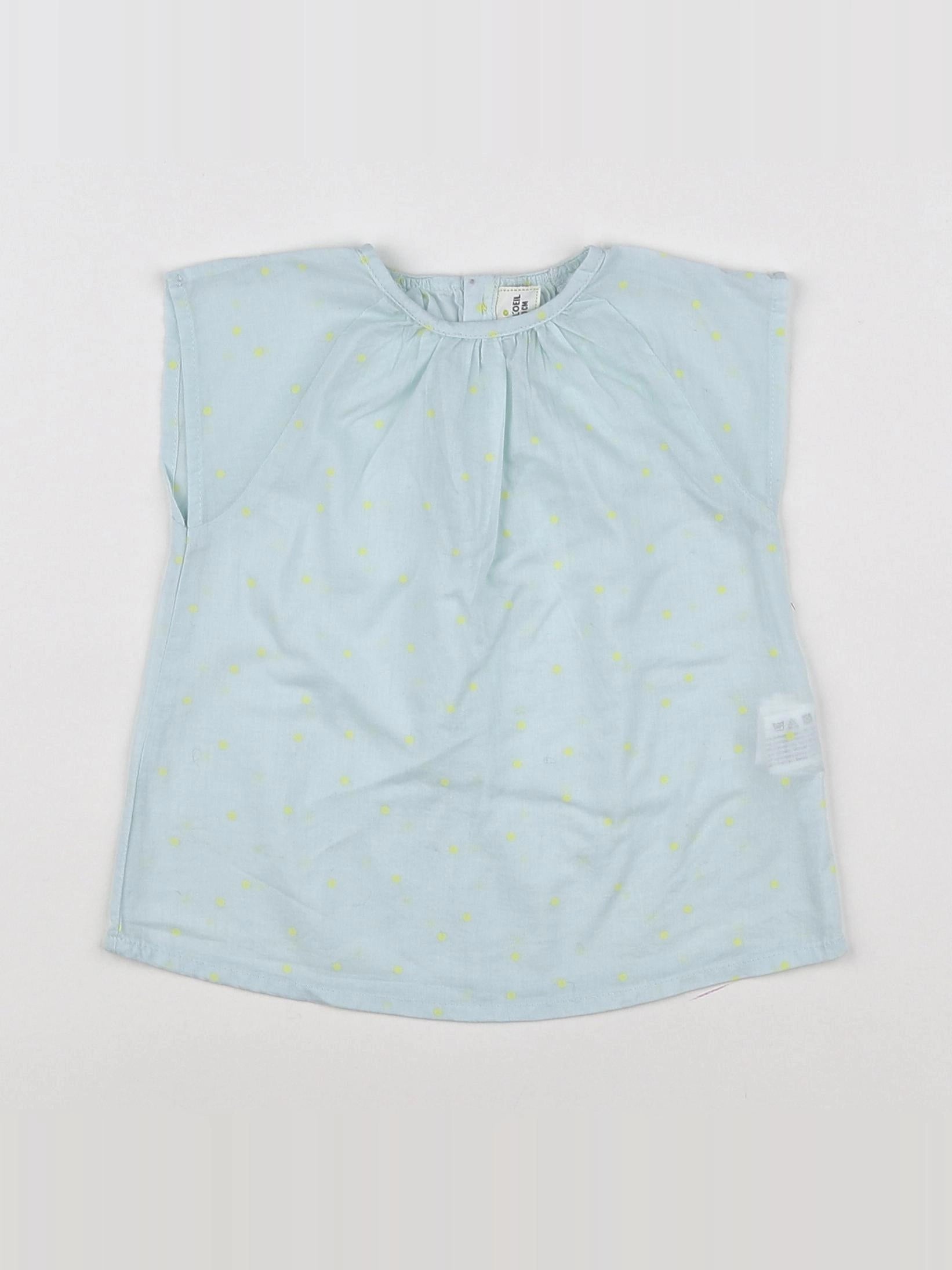 Tape à l'oeil - blouse bleu - 18 mois