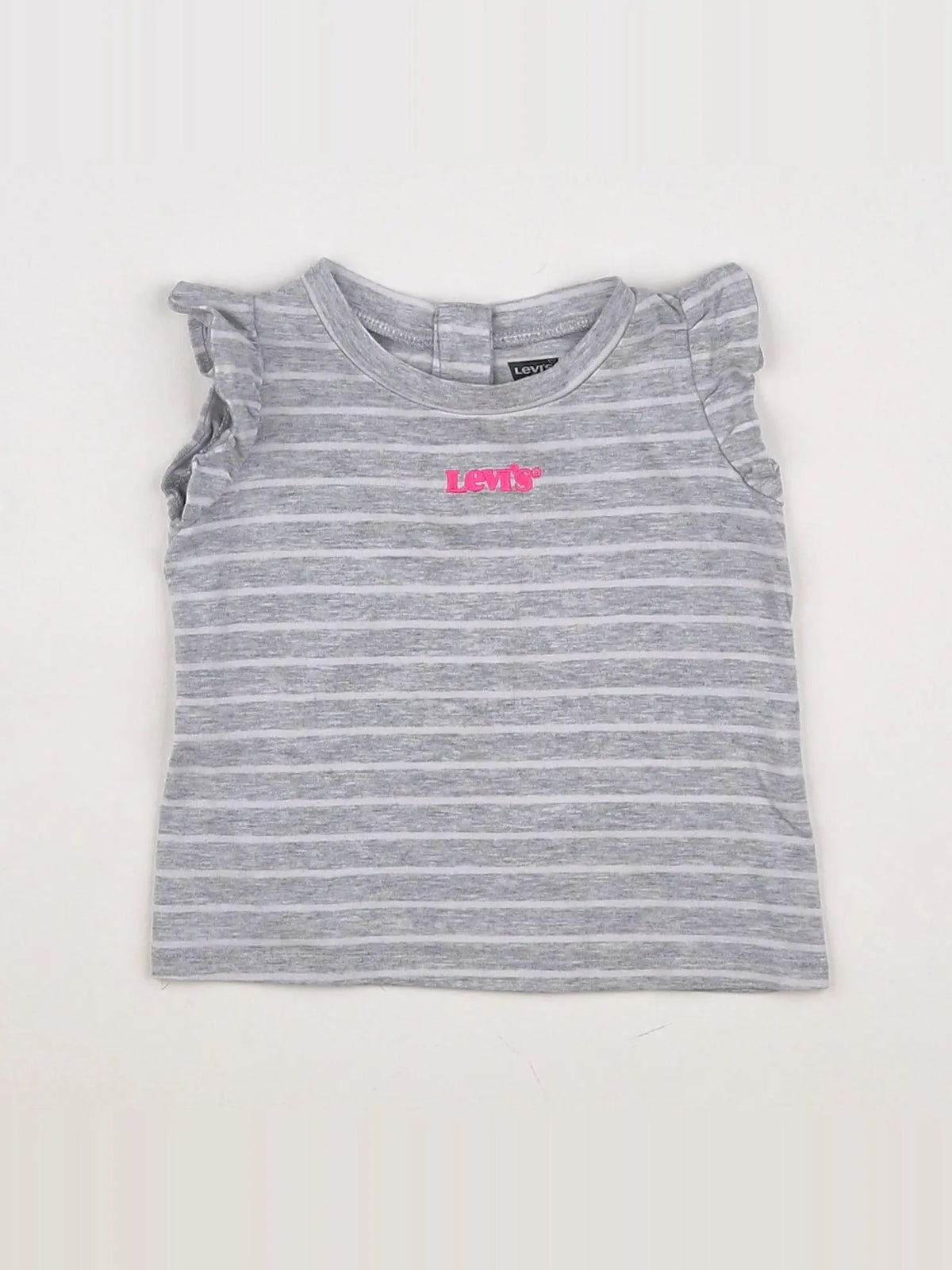 Levi's - tee-shirt blanc, gris - 12 mois