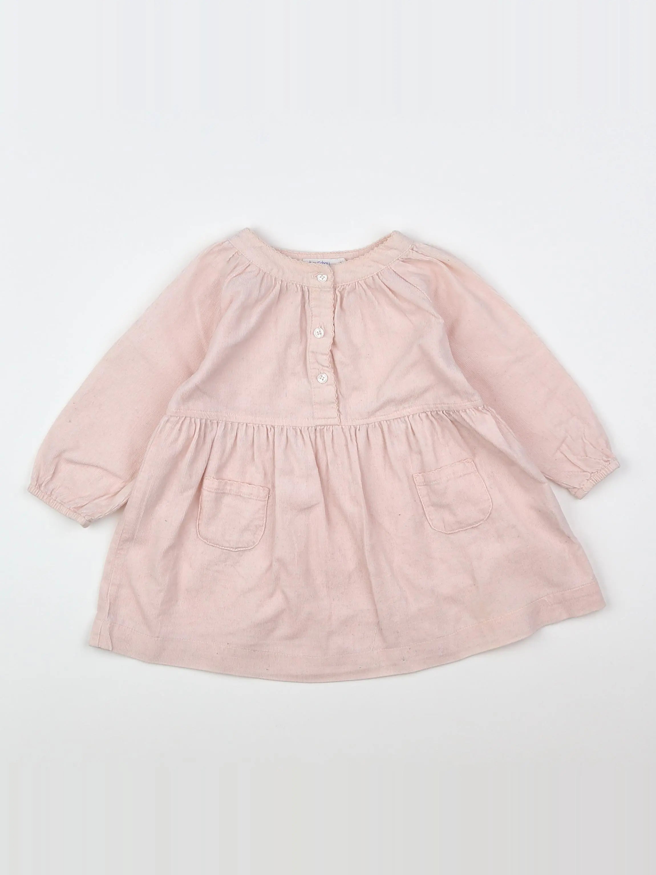 Boutchou - blouse rose - 9 mois