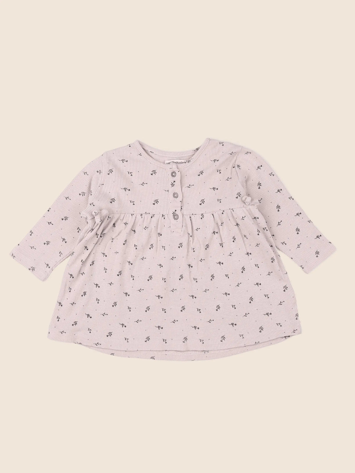 Vertbaudet - robe violet - 12 mois