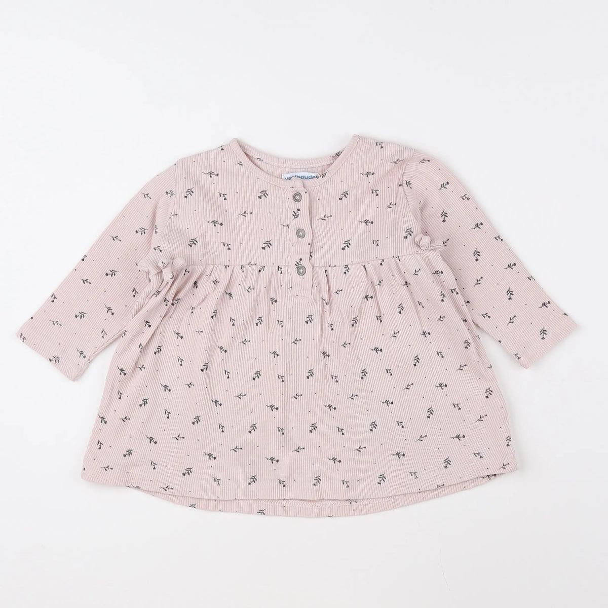 Vertbaudet - robe violet - 12 mois