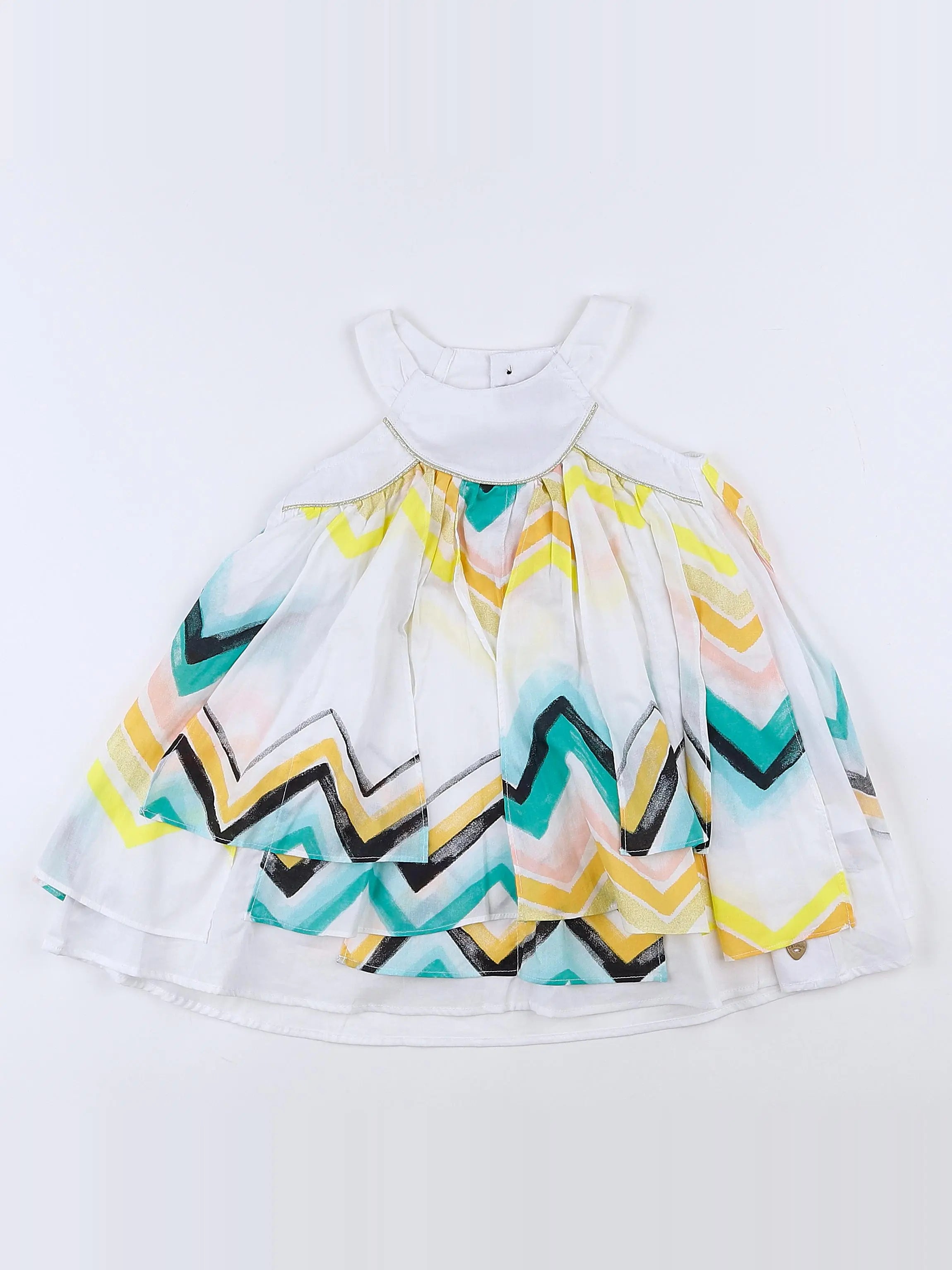 Catimini - robe multicolore (état neuf) - 18 mois