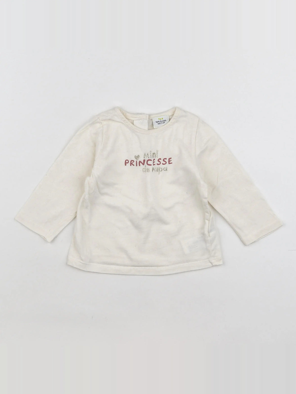 Tape à l'oeil - tee-shirt beige - 9 mois