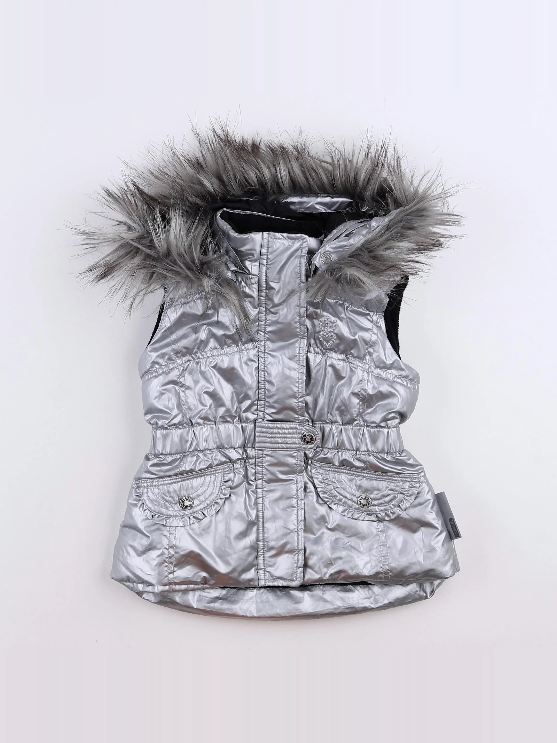 Name it - doudoune argent - 9/12 mois