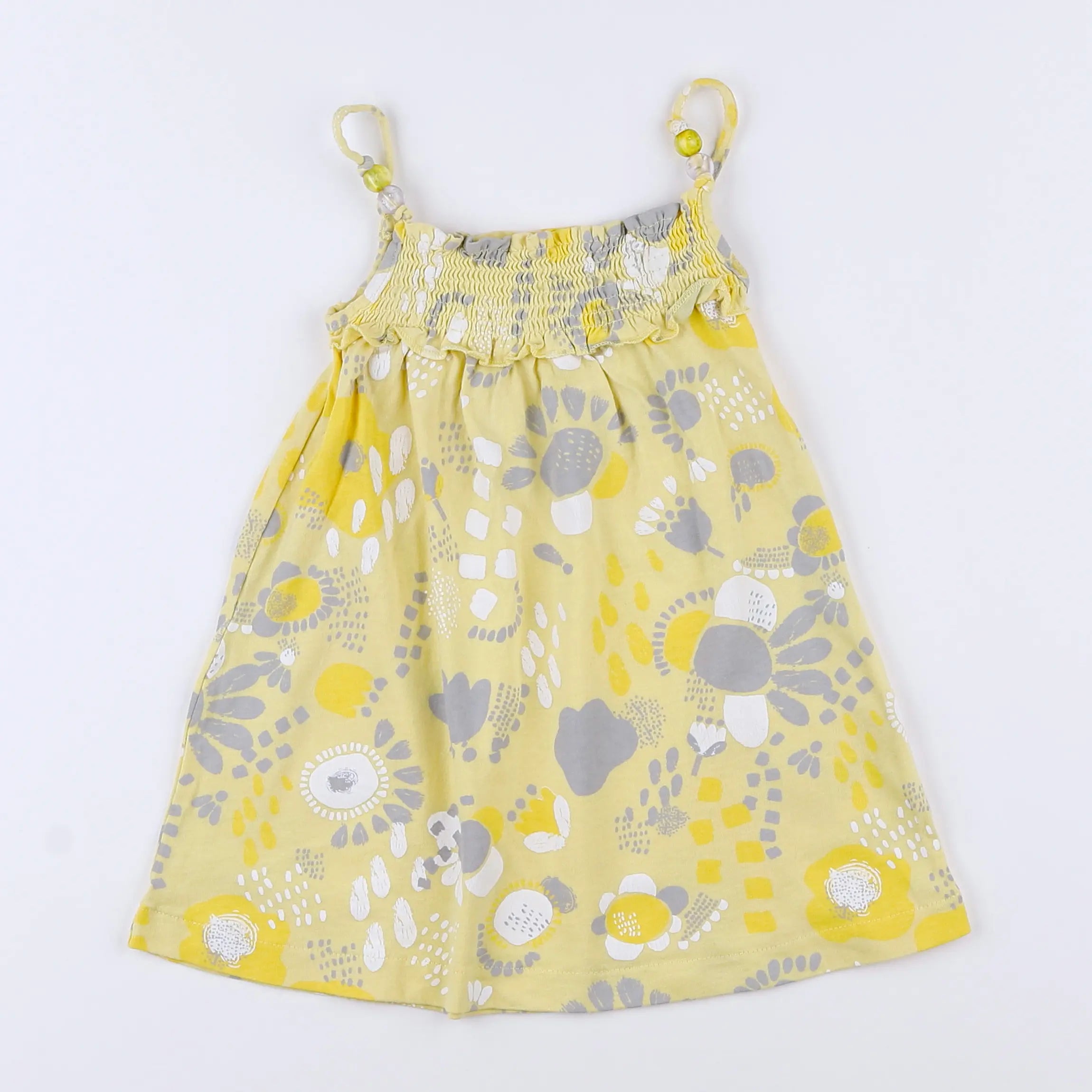 Vertbaudet - robe jaune - 2 ans