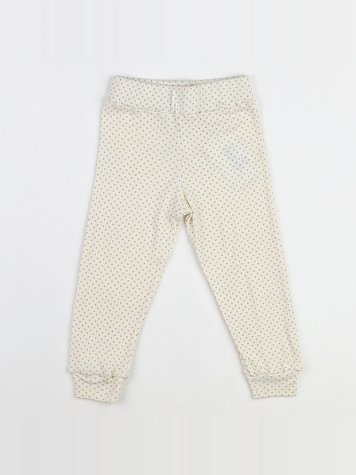 Talc - pyjama coton beige - 2  ans