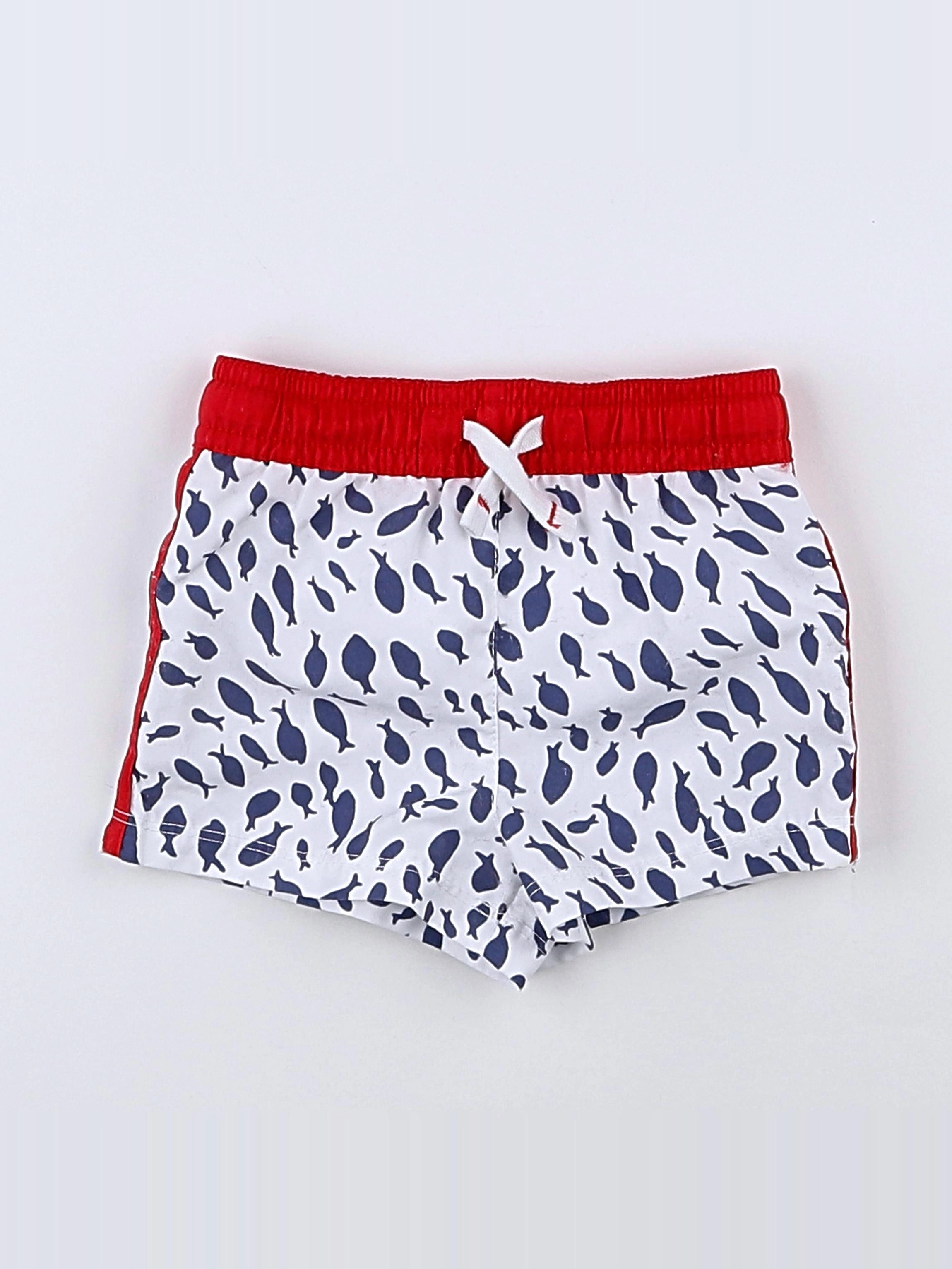 The little white company - maillot de bain blanc, bleu, rouge - 0/3 mois