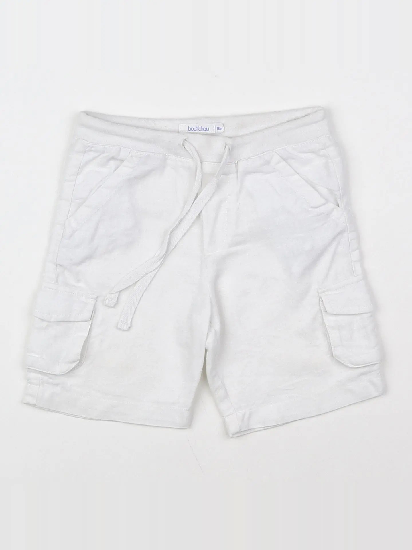 Boutchou - short blanc - 12 mois