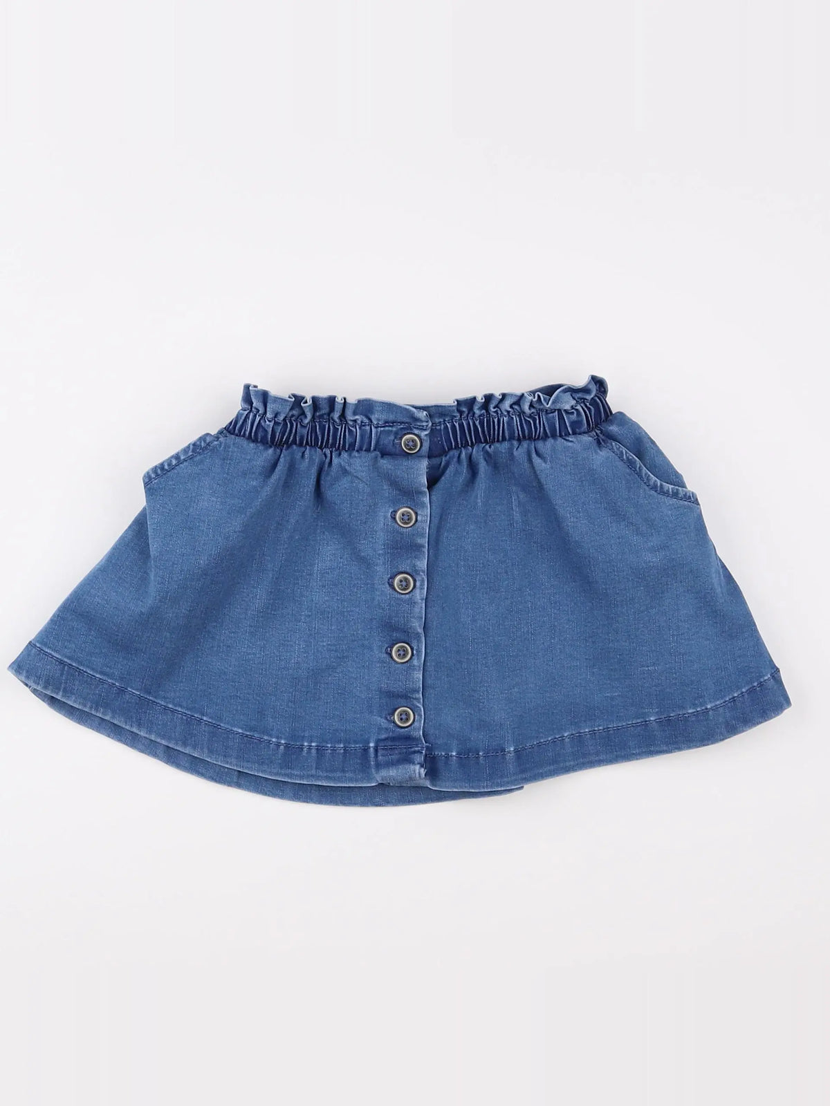 Vertbaudet - jupe bleu - 2 ans