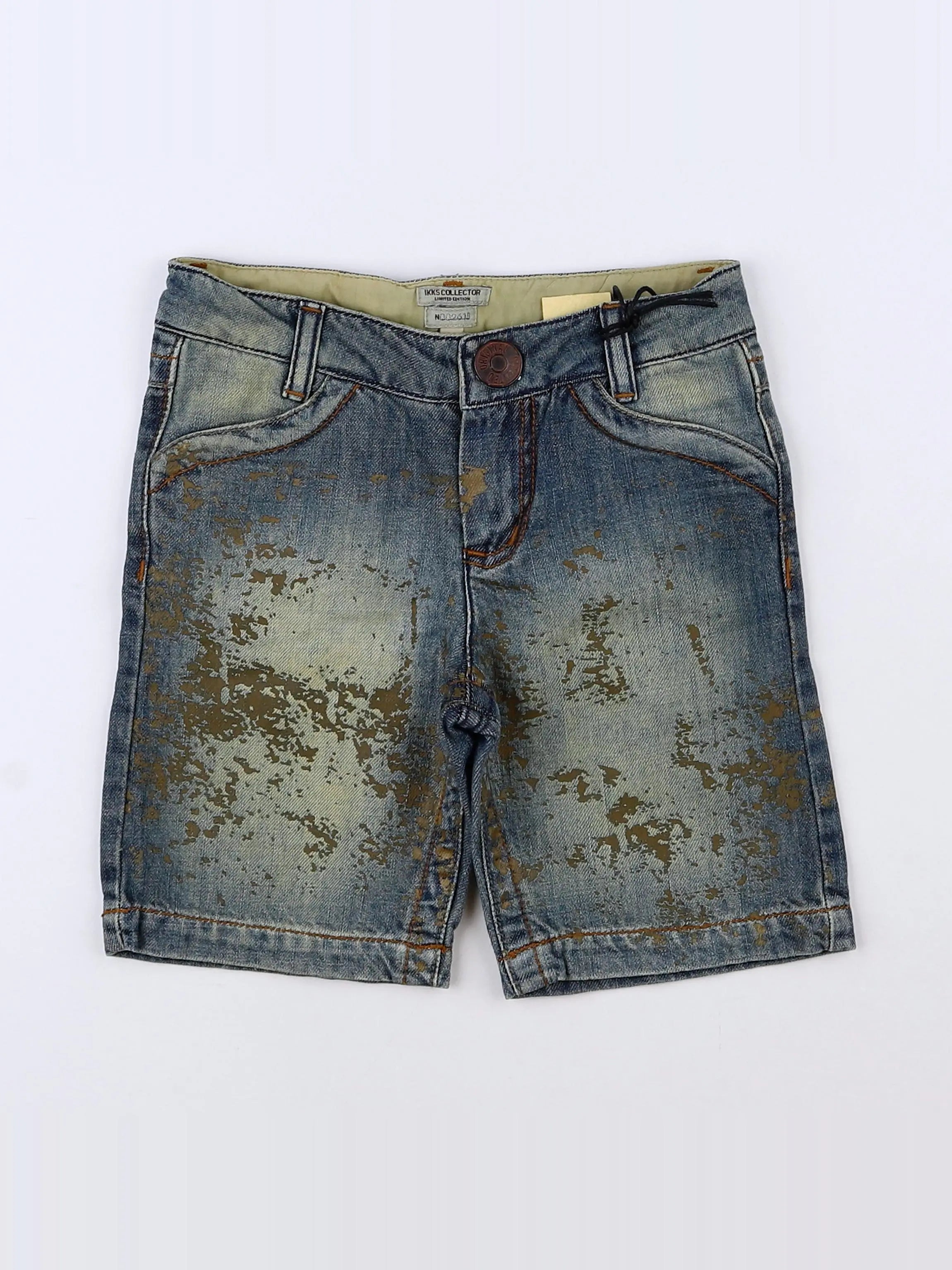 IKKS - short bleu, vert - 5 ans