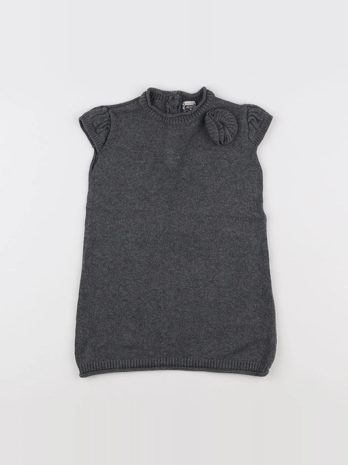 Tape à l'oeil - robe gris - 18 mois