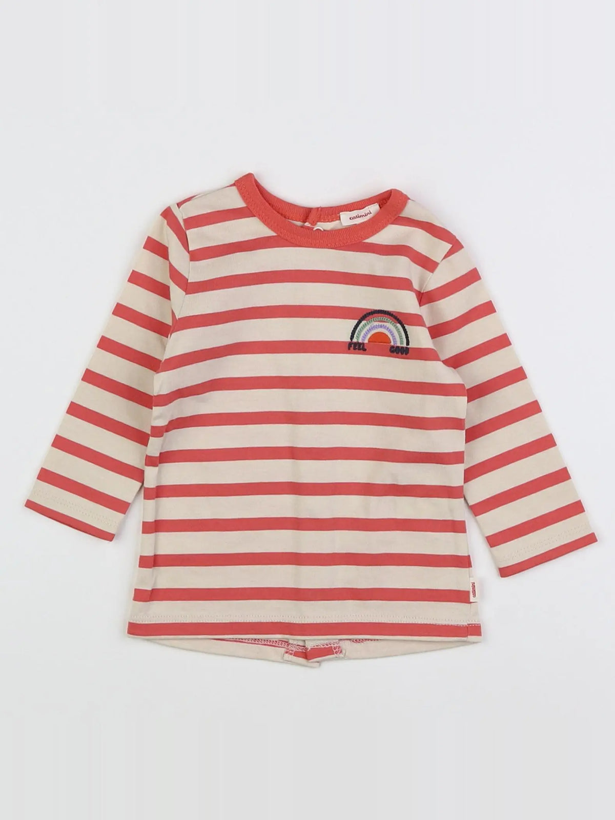 Catimini - tee-shirt orange, multicolore - 6 mois