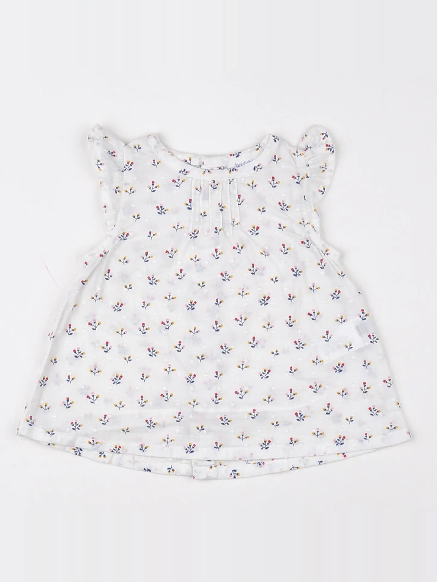 Boutchou - blouse blanc - 3 mois