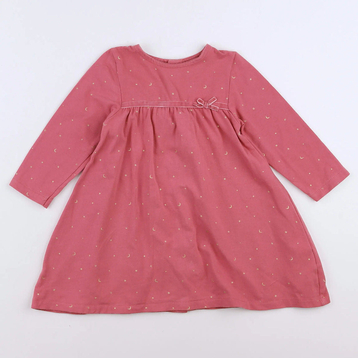 Vertbaudet - robe rose - 18 mois