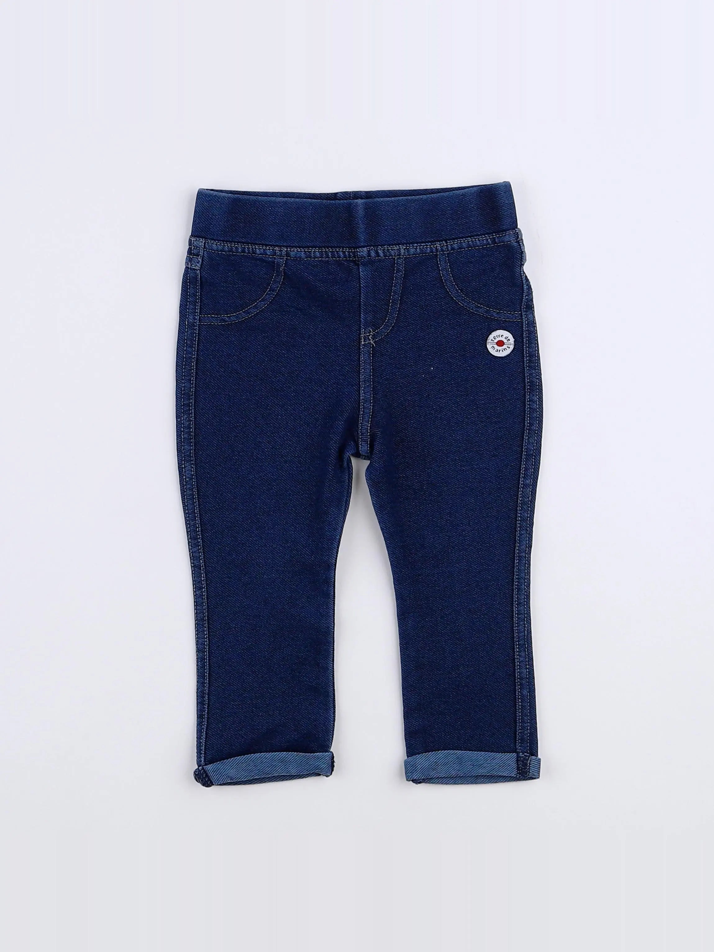 Terre de marins - jegging bleu - 9 mois