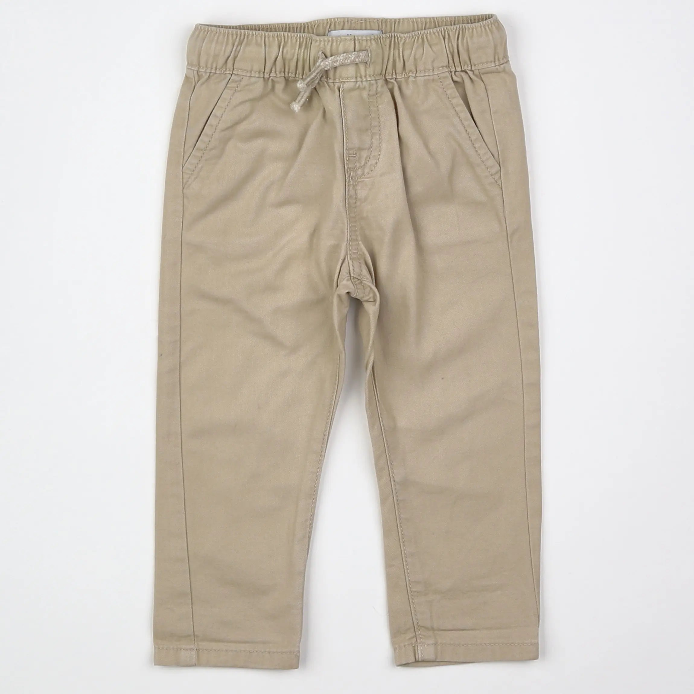 Vertbaudet - pantalon beige - 12 mois