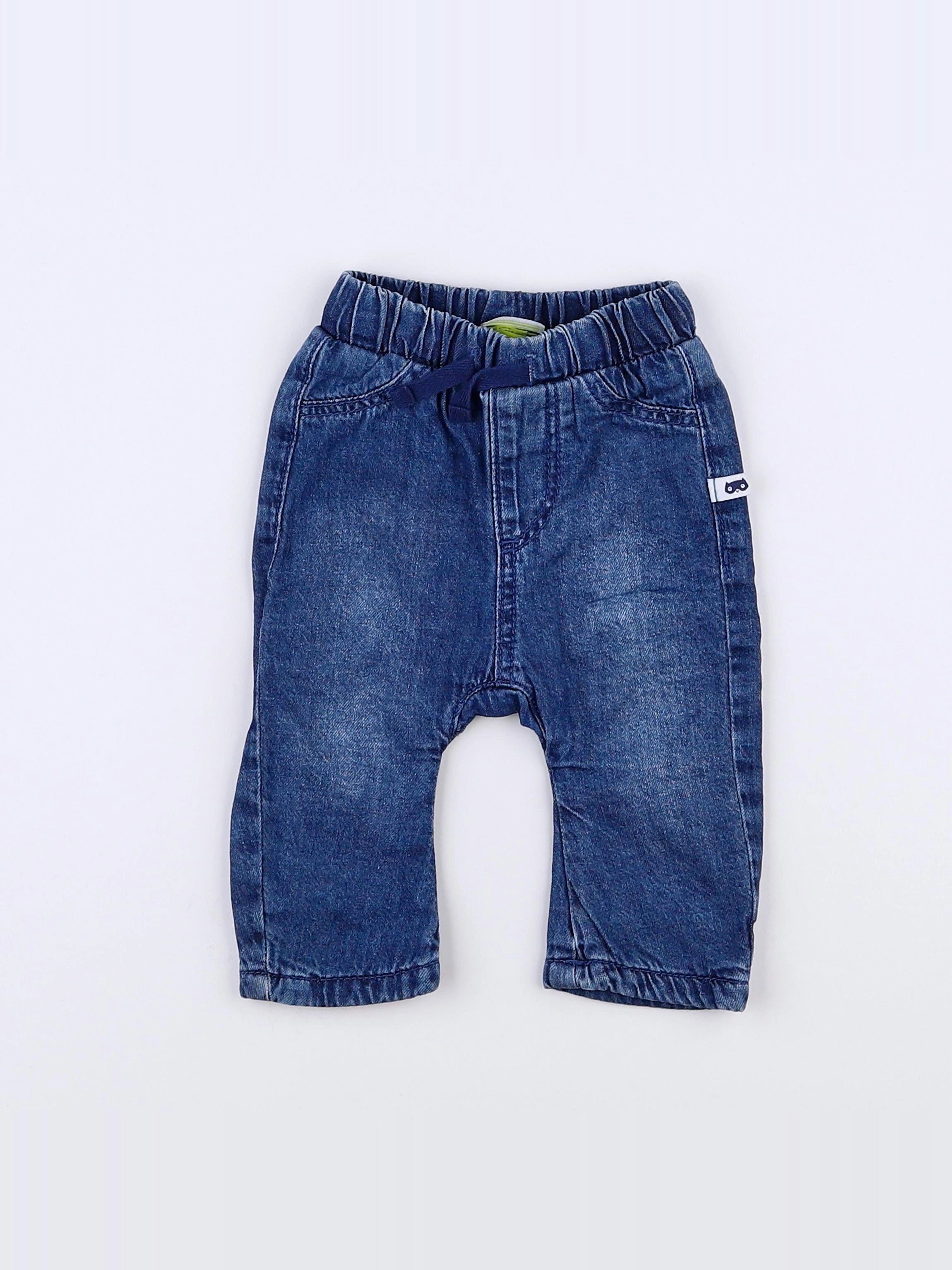 Tape à l'oeil - jean bleu - 3 mois