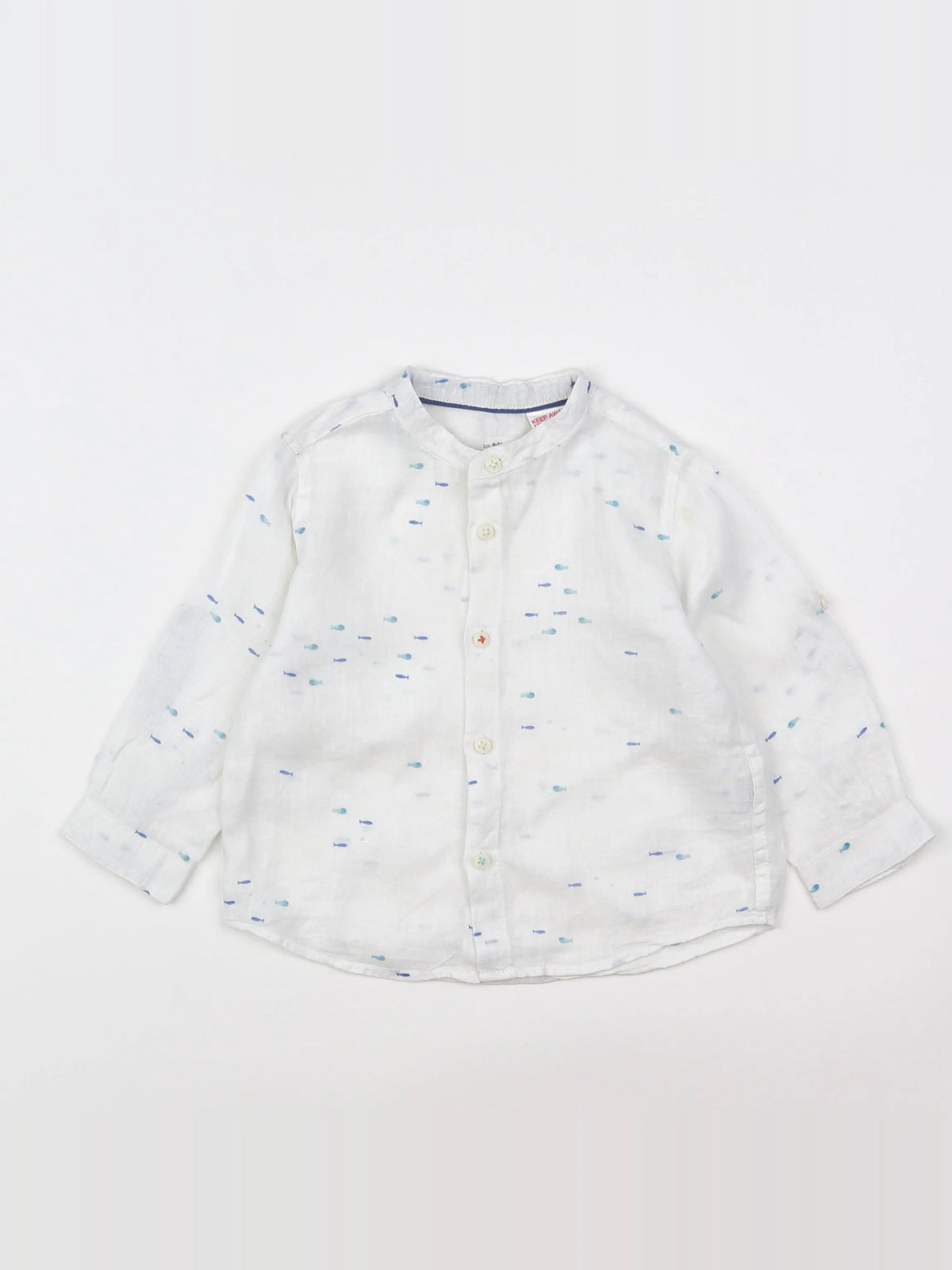 Zara - chemise blanc - 9/12 mois