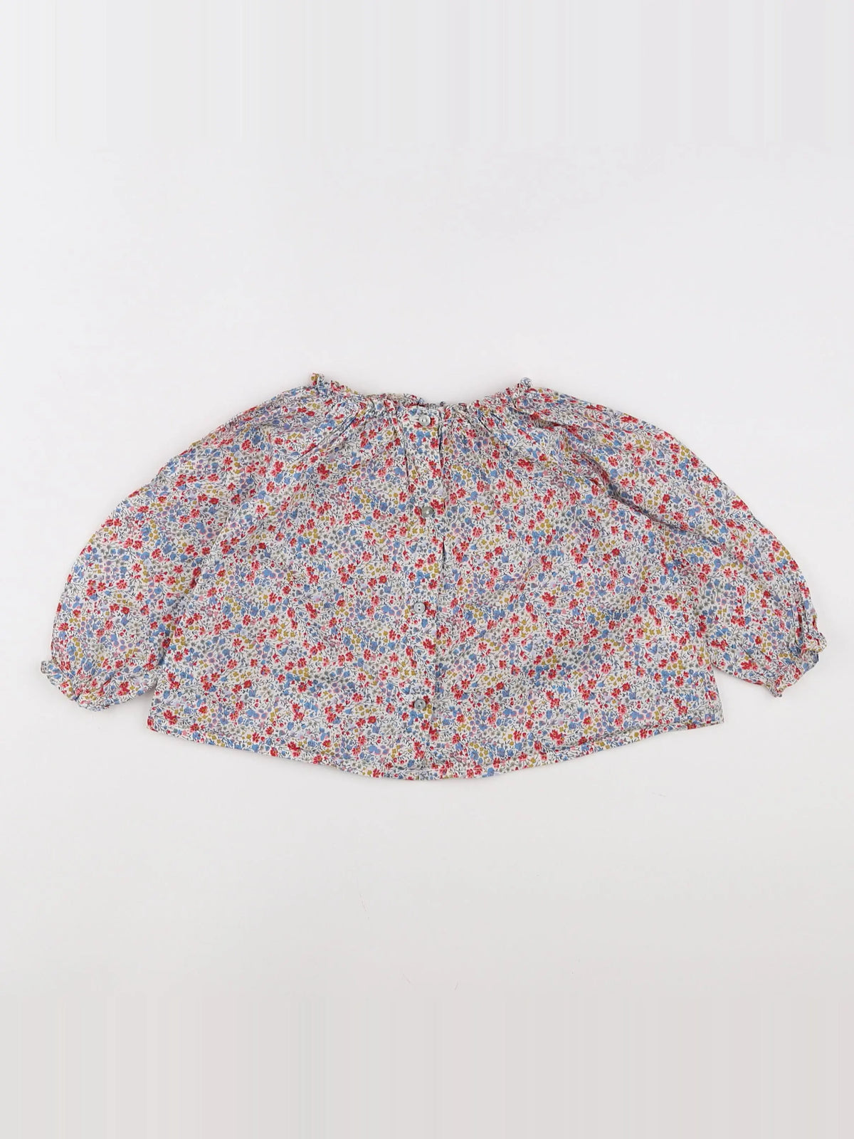 Bonton - blouse multicolore - 12 mois