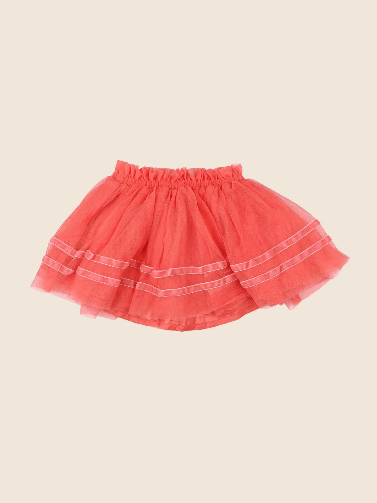 Vertbaudet - jupe orange - 12 mois