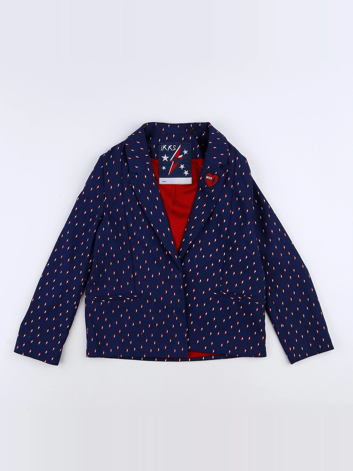 IKKS - veste bleu - 8 ans